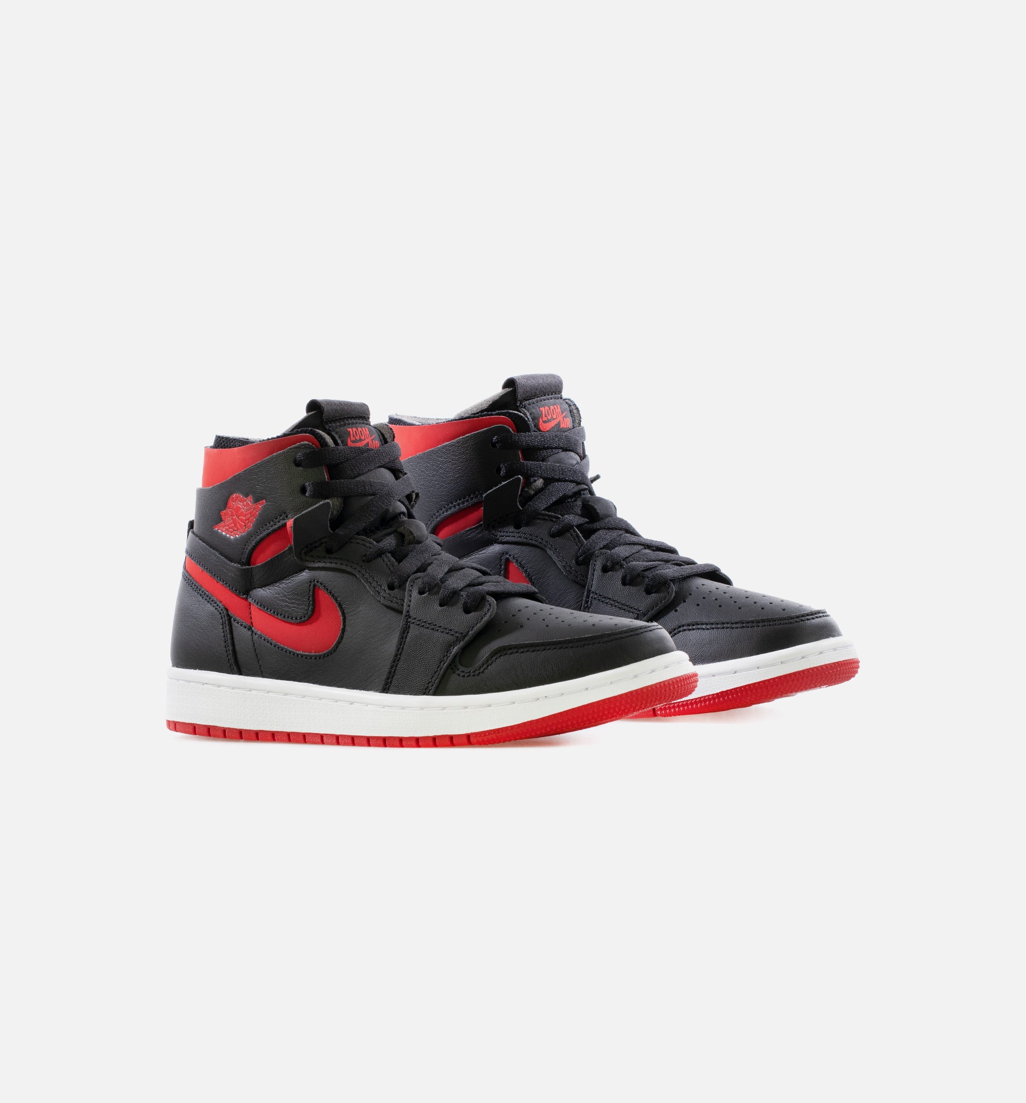 Air Jordan 1 Zoom CMFT Bred Womens Lifestyle Shoe - Black/University Red/White、mySite、dreamappss