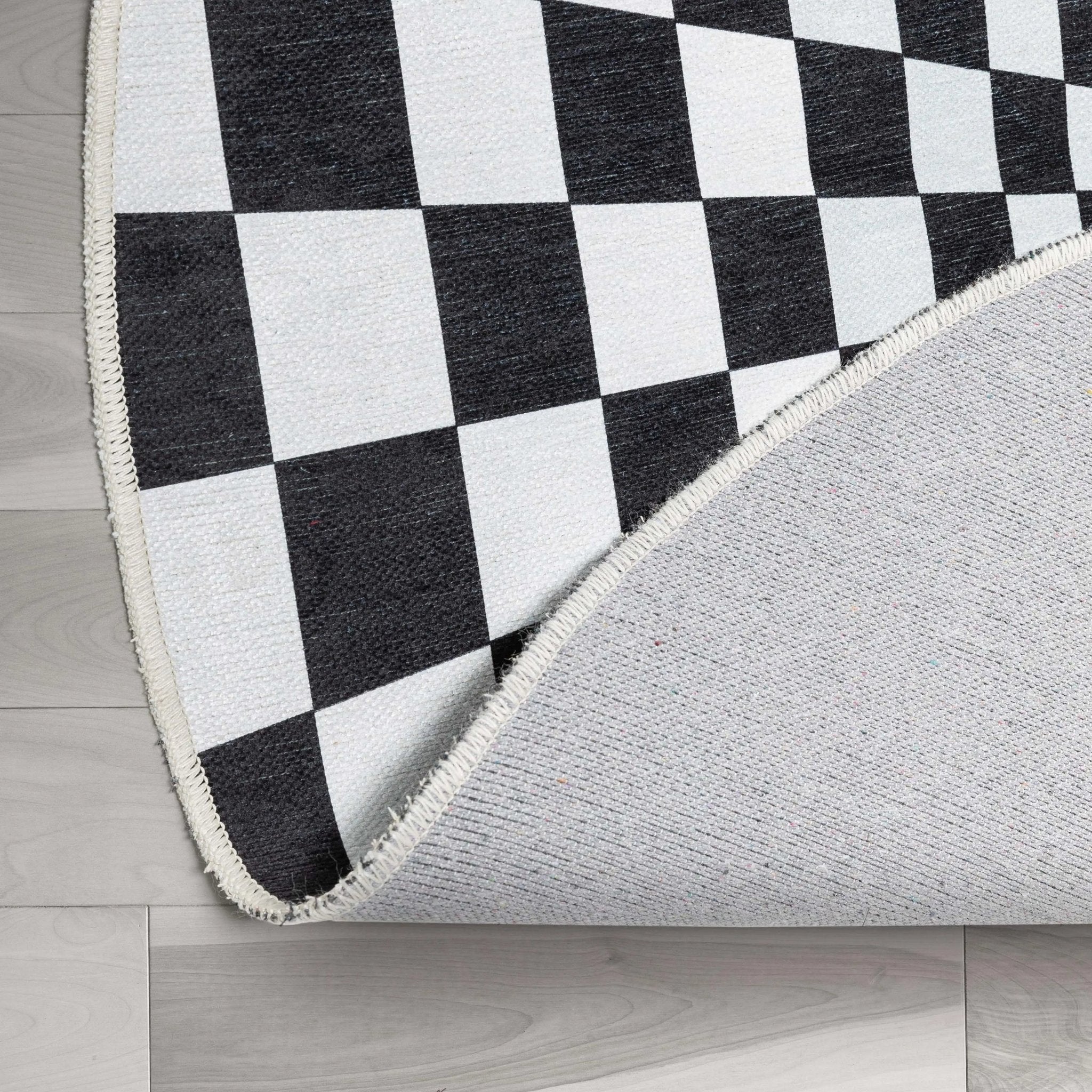 Vortex 3D Bottomless Hole Black Ivory Area Flat-Weave Rug、mySite、gigharbornorthrealestate