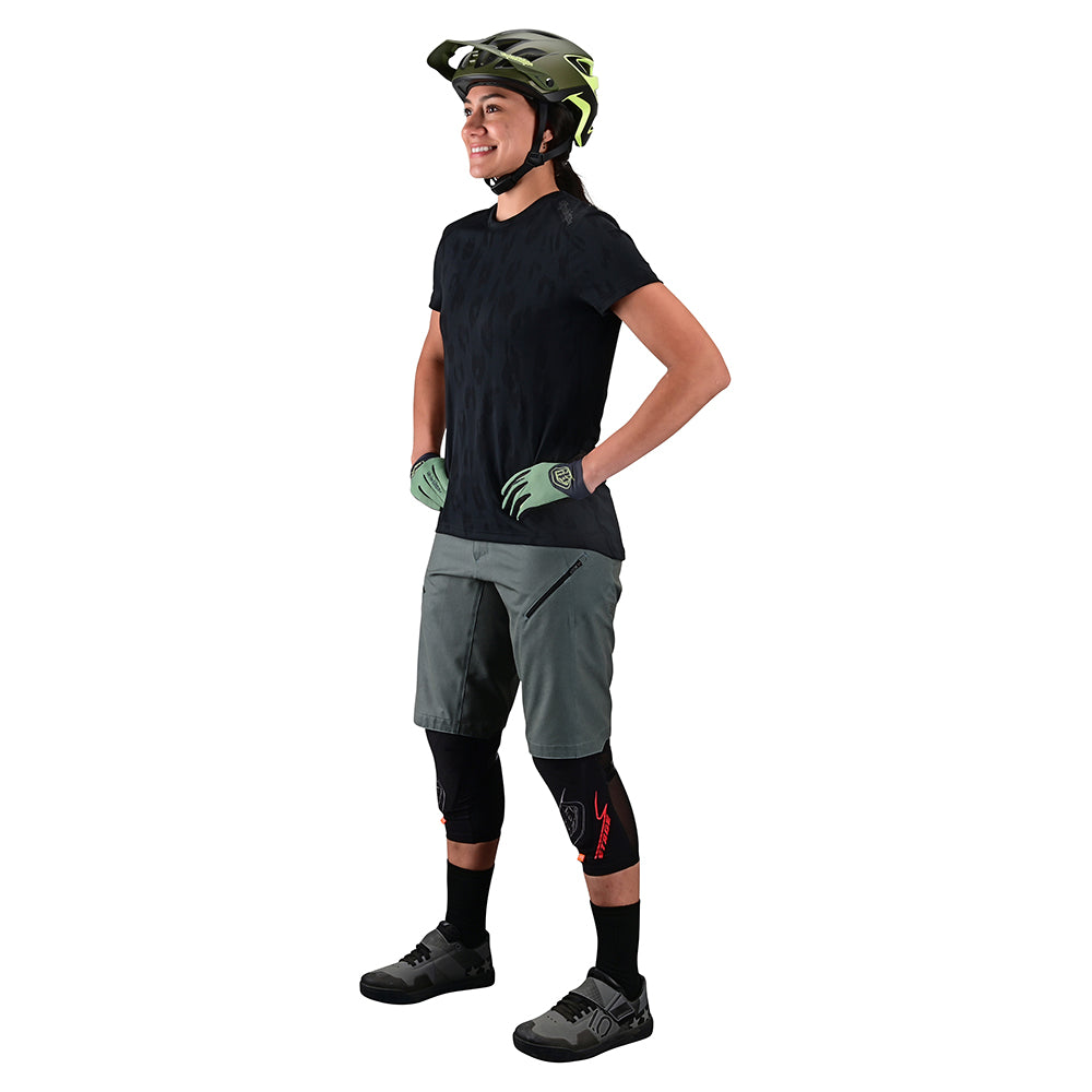 Womens Lilium SS Jersey Jacquard Black、mySite、dreamappss