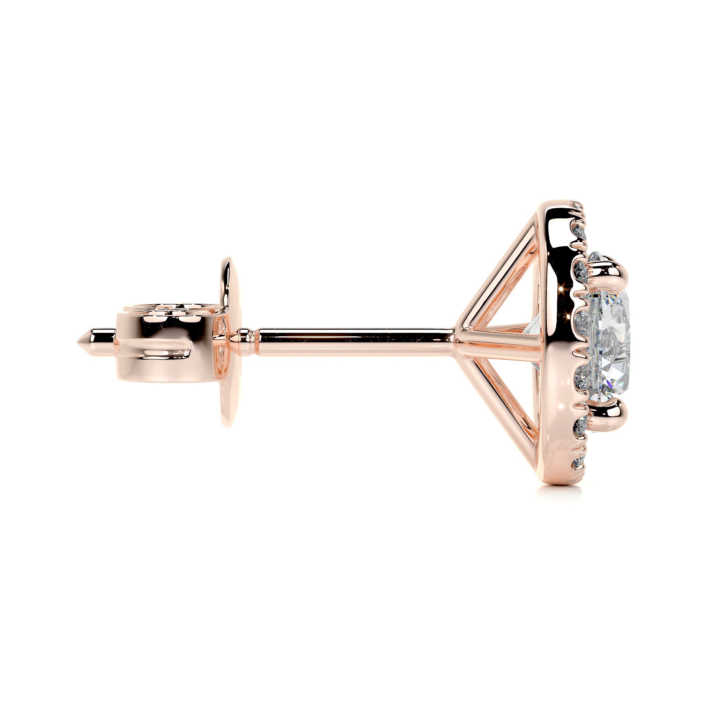 Erica Lab Grown Diamond Earrings -14K Rose Gold、mySite、hinf8tx79