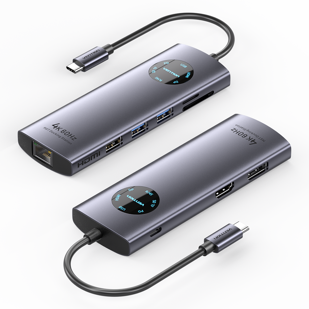 Vention 9-in-1 USB-C MST Docking Station、mySite、fannypackpong