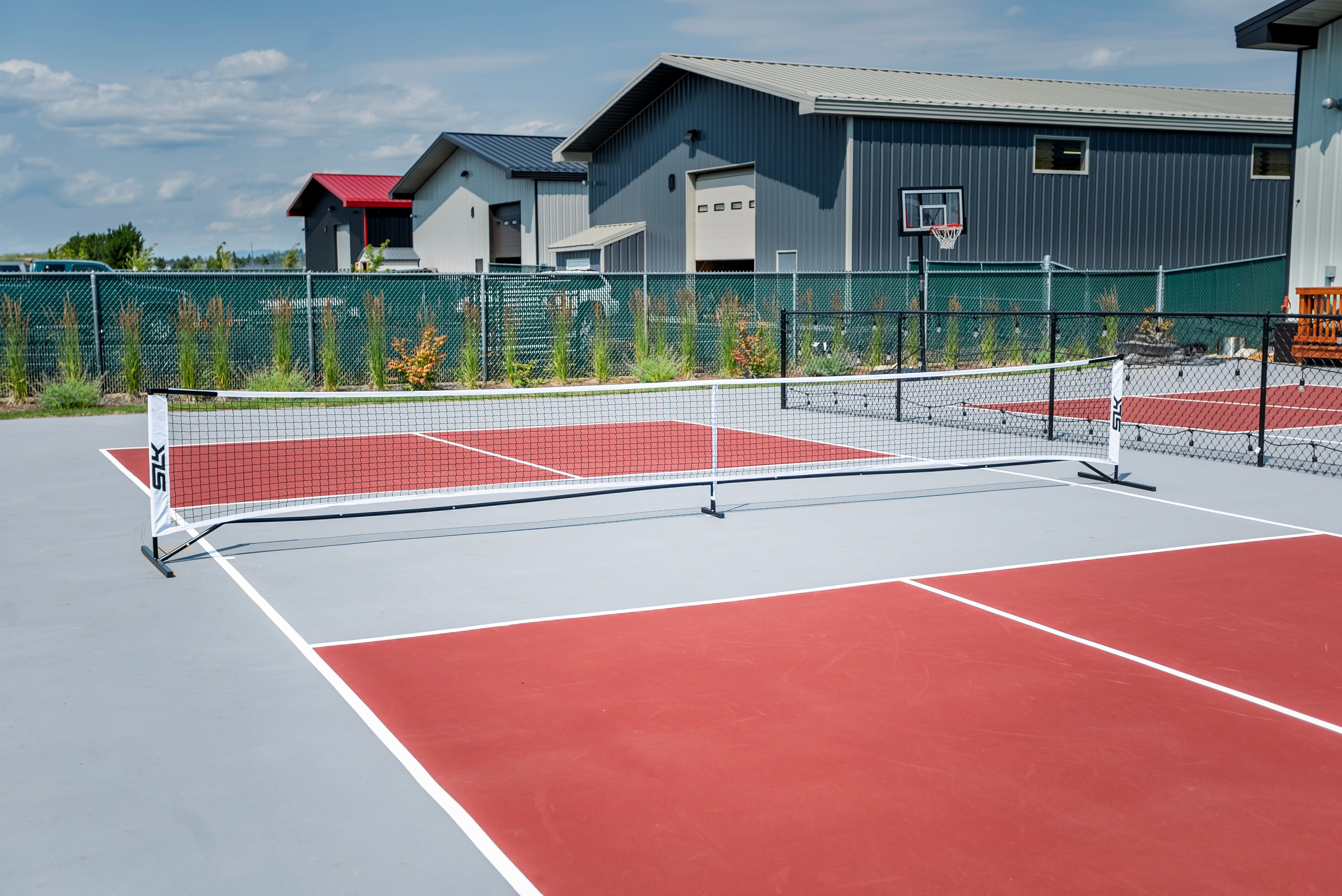 SLK Prime Portable Pickleball Net - No Wheels、mySite、noshort