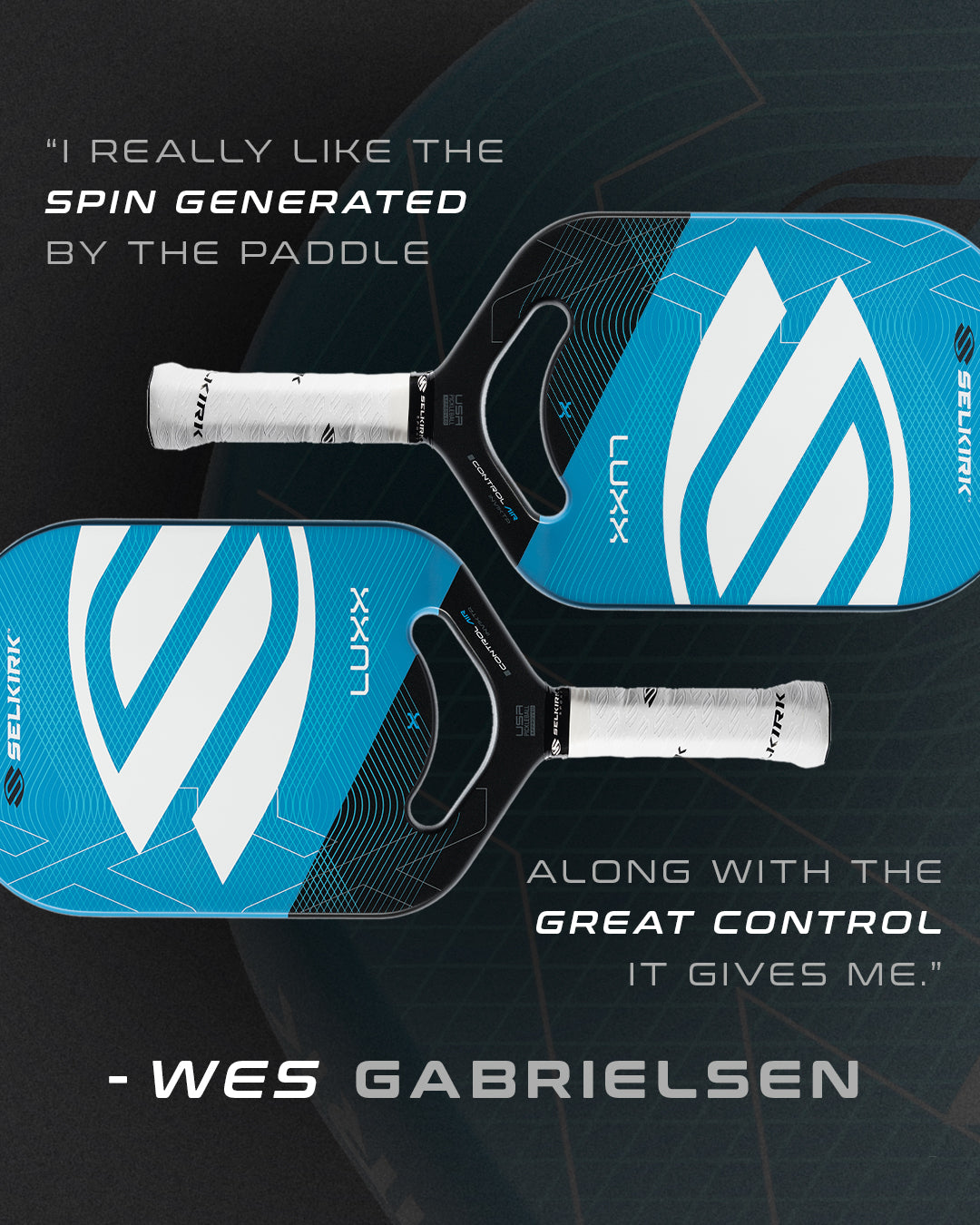 Selkirk LUXX Control Air - Epic - Pickleball Paddle、mySite、noshort