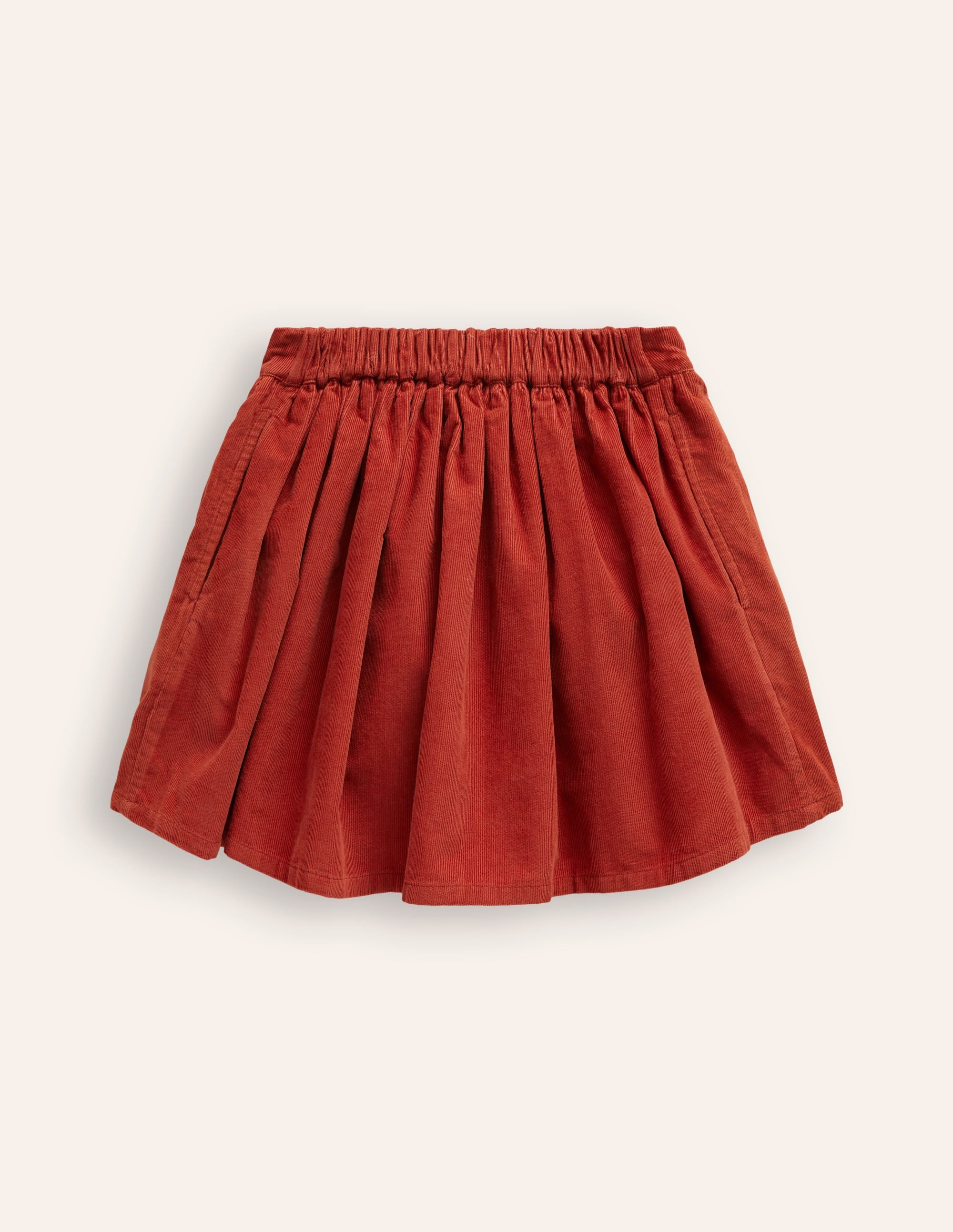  Appliqué Skirt-Roasted Chestnut Tulip Cord、mySite、ashleygrahame
