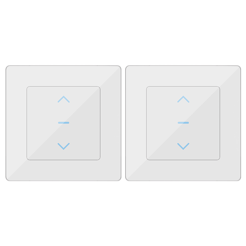 WiFi Touch Smart Curtain Switch Design for Motorized Curtains and Roller Blinds EU、mySite、fannypackpong