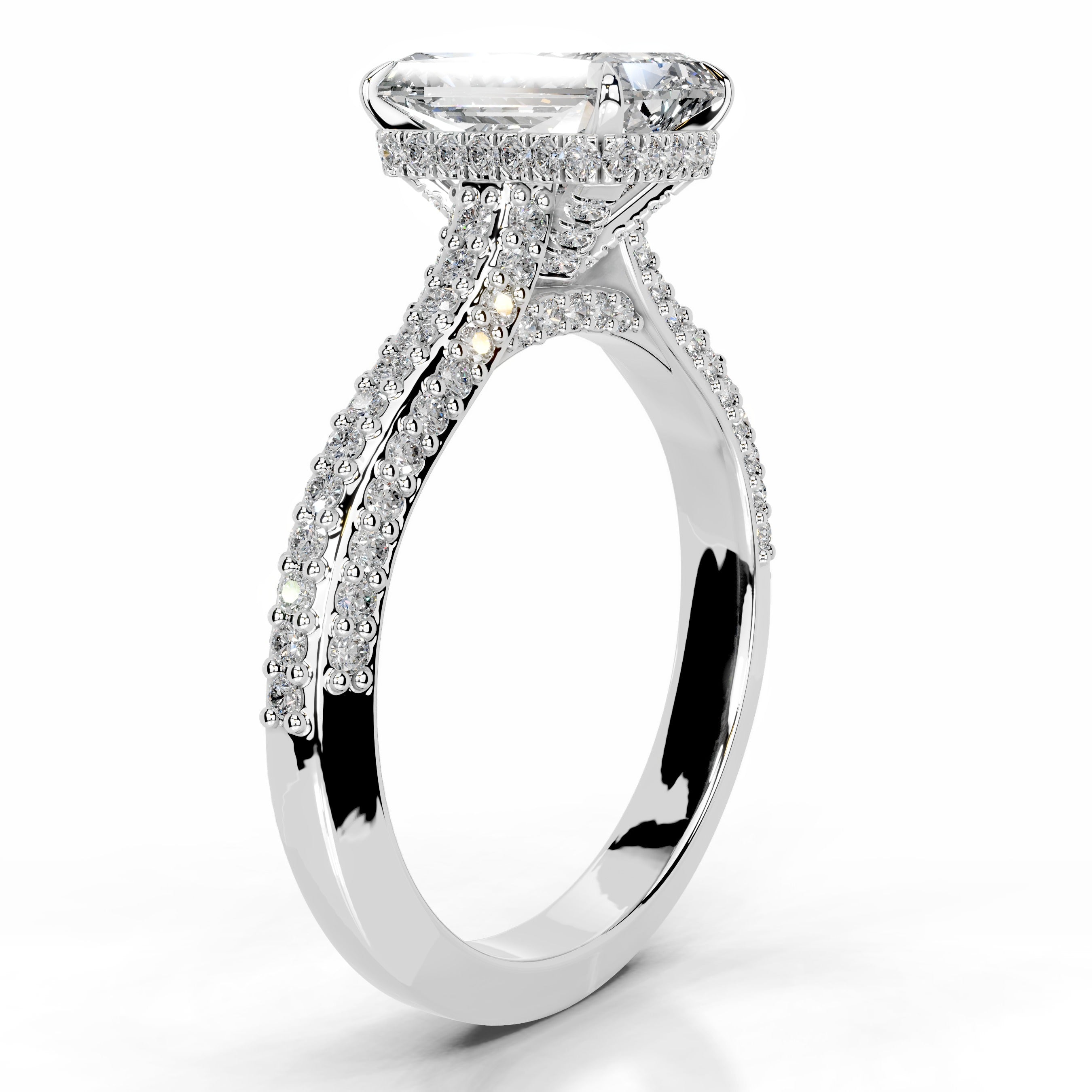 Joana Diamond Engagement Ring - 18K White Gold、mySite、hinf8tx79