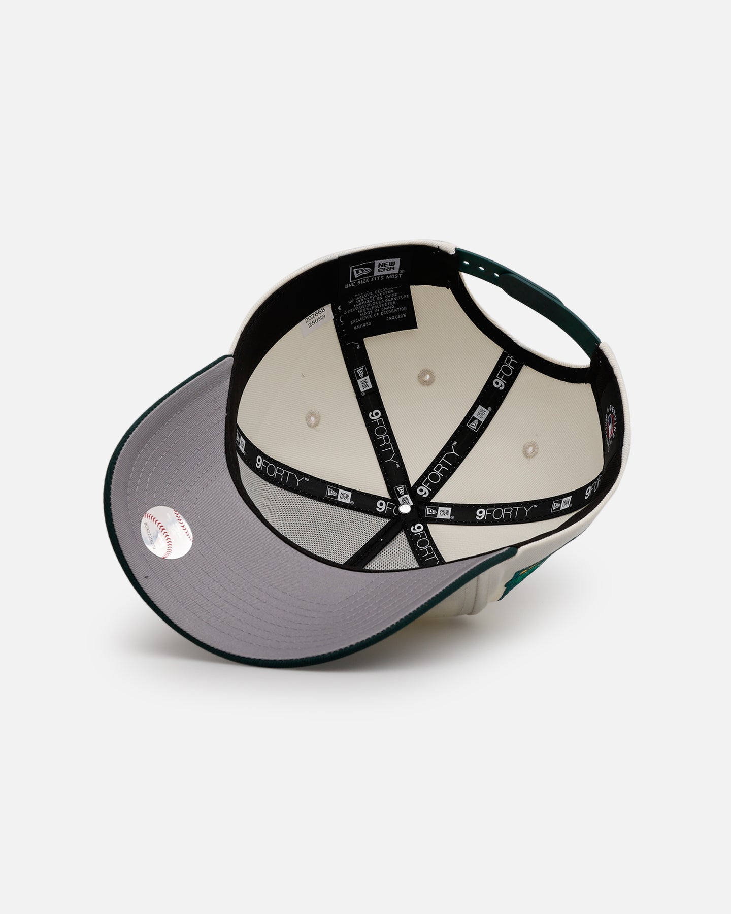 New Era Oakland Athletics 'Team Color Visor' 9FORTY A-Frame Snapback Chrome/Official Team Color、mySite、zt4zffjzw