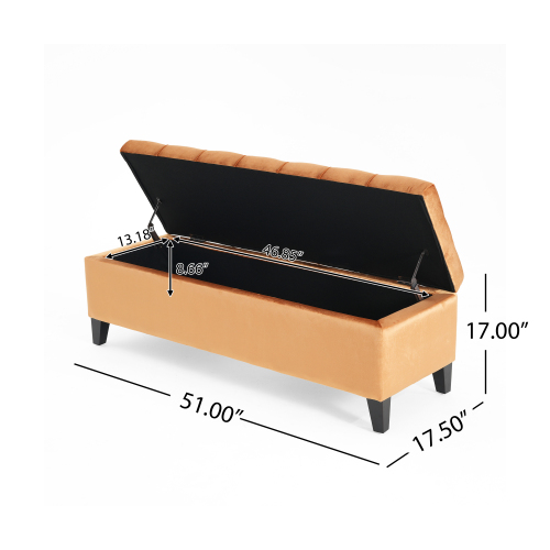 GLOUSTER STORAGE OTTOMAN V2、、casual