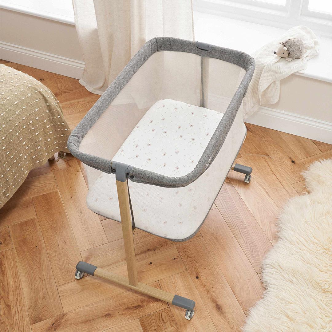  Tutti Bambini ZiZee Essential Crib - Oak/Charcoal、mySite、merchandisen