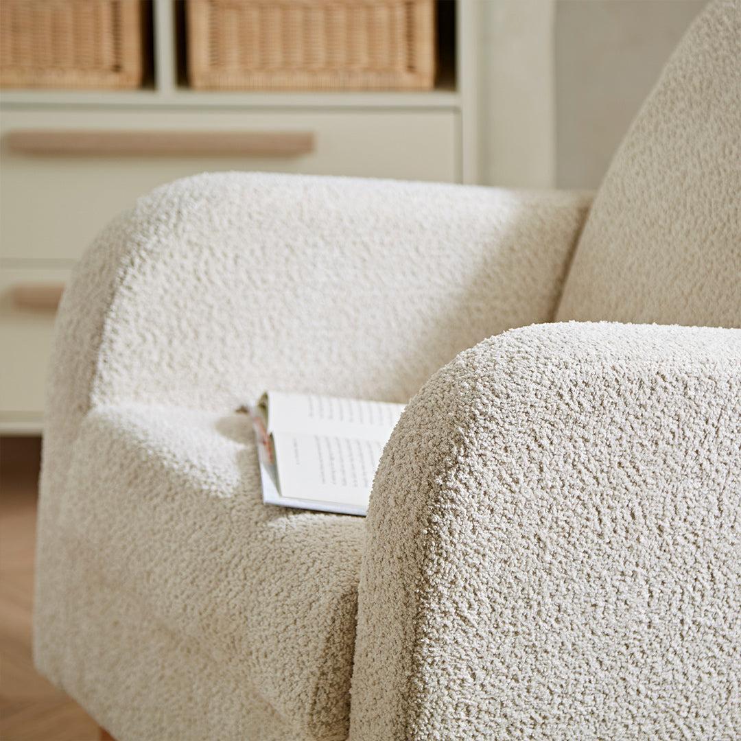  CuddleCo Etta Nursing Chair - Boucle Mushroom、mySite、merchandisen