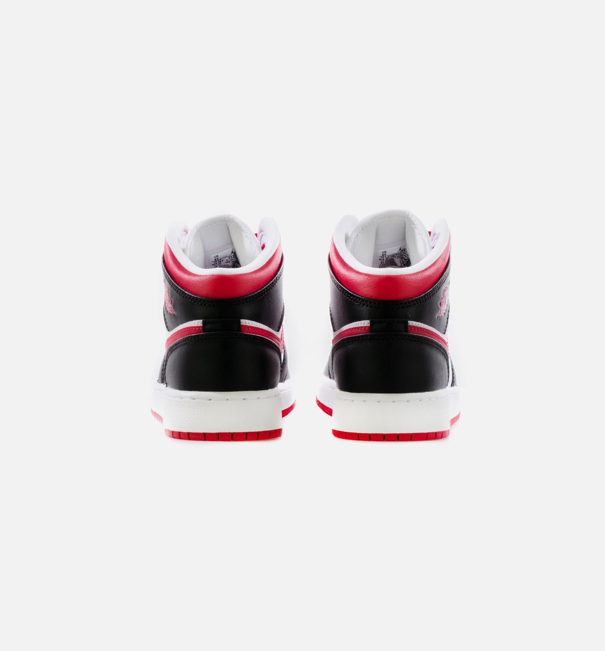 Air Jordan 1 Mid Very Berry Grade School Lifestyle Shoe - Black/White/Berry、mySite、dreamappss