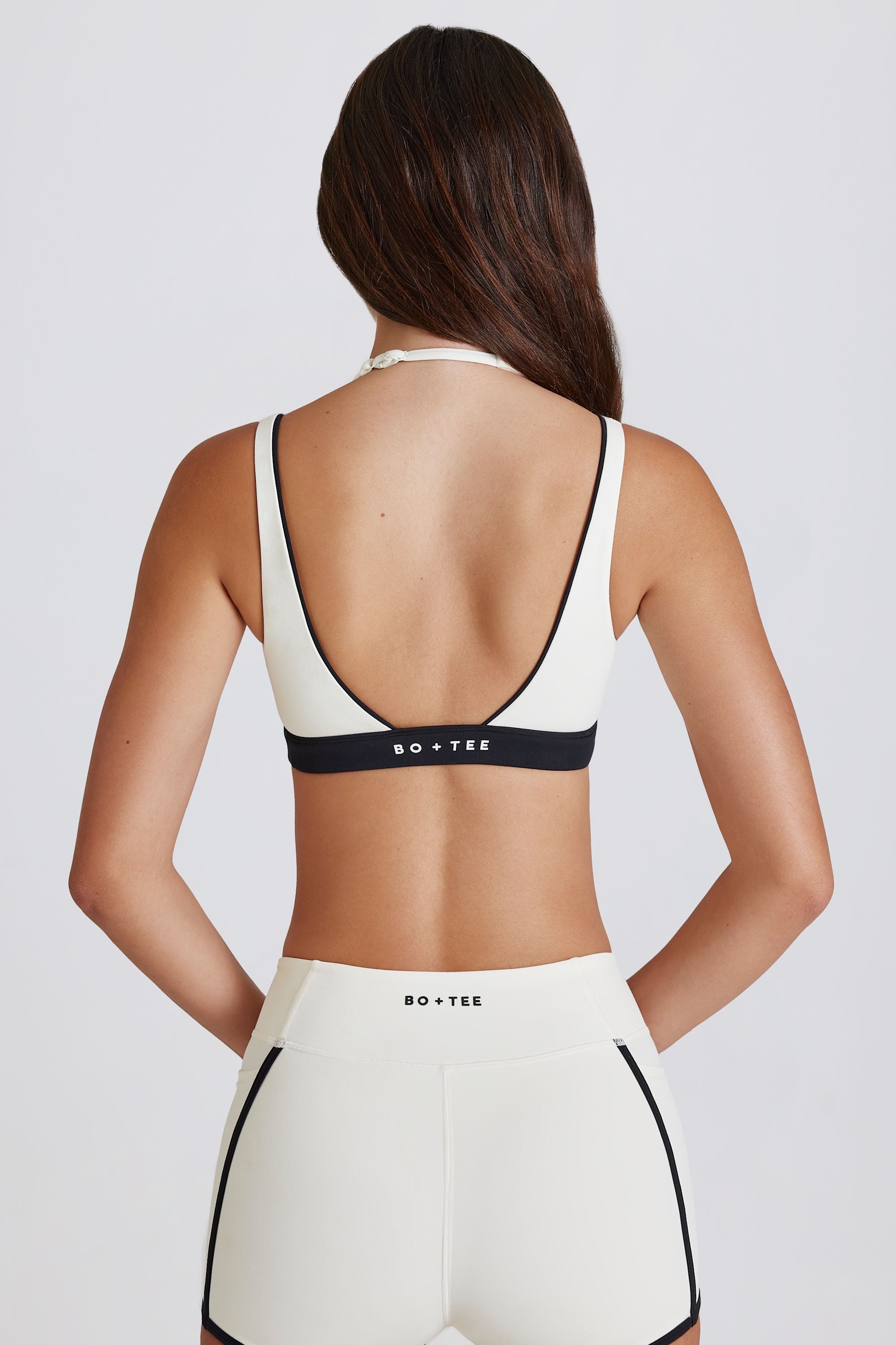  Soft Active Layered Sports Bra in Ivory、mySite、sugarbowlscore