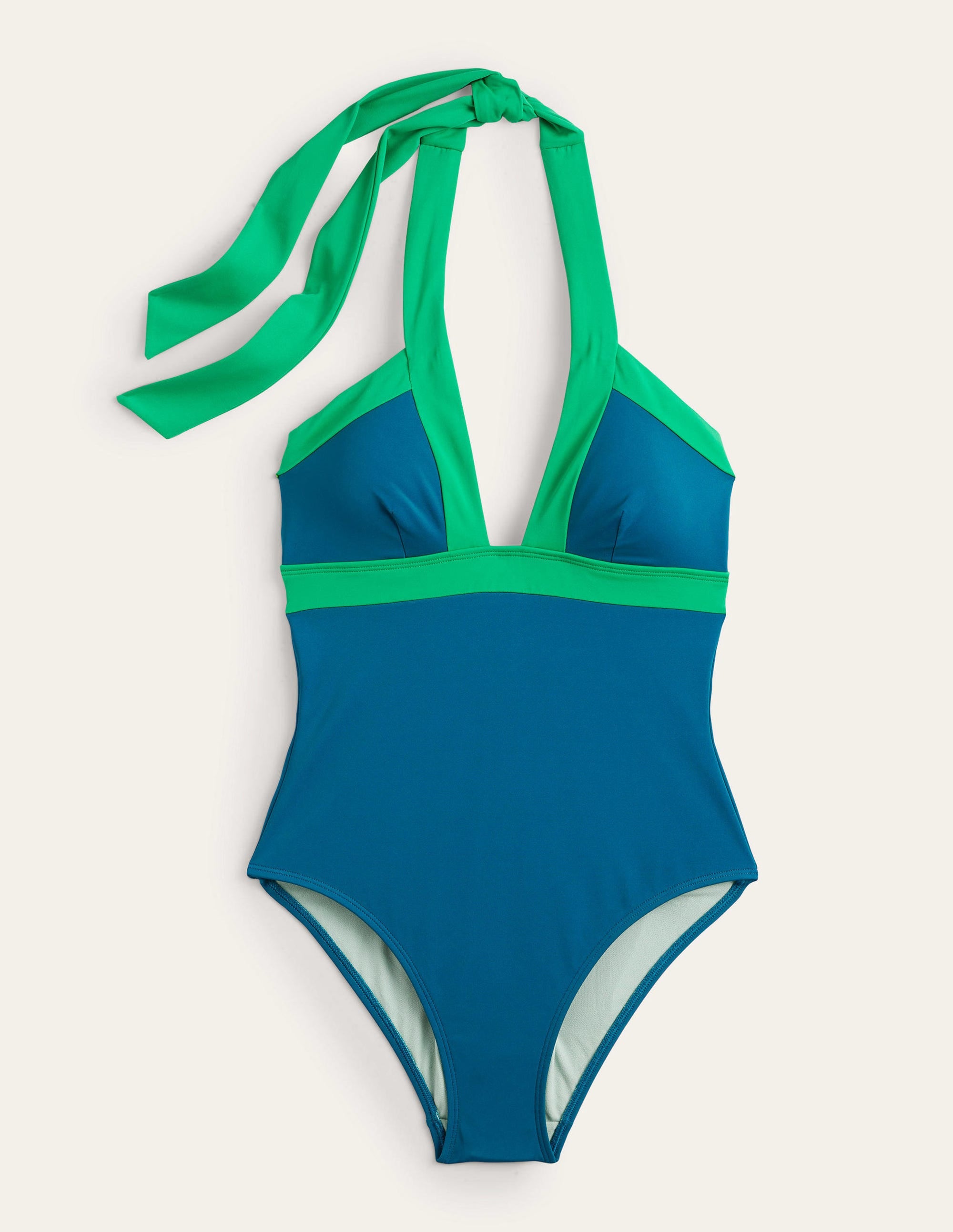  Ithaca Halter Swimsuit-Oceanside Colourblock、mySite、ashleygrahame