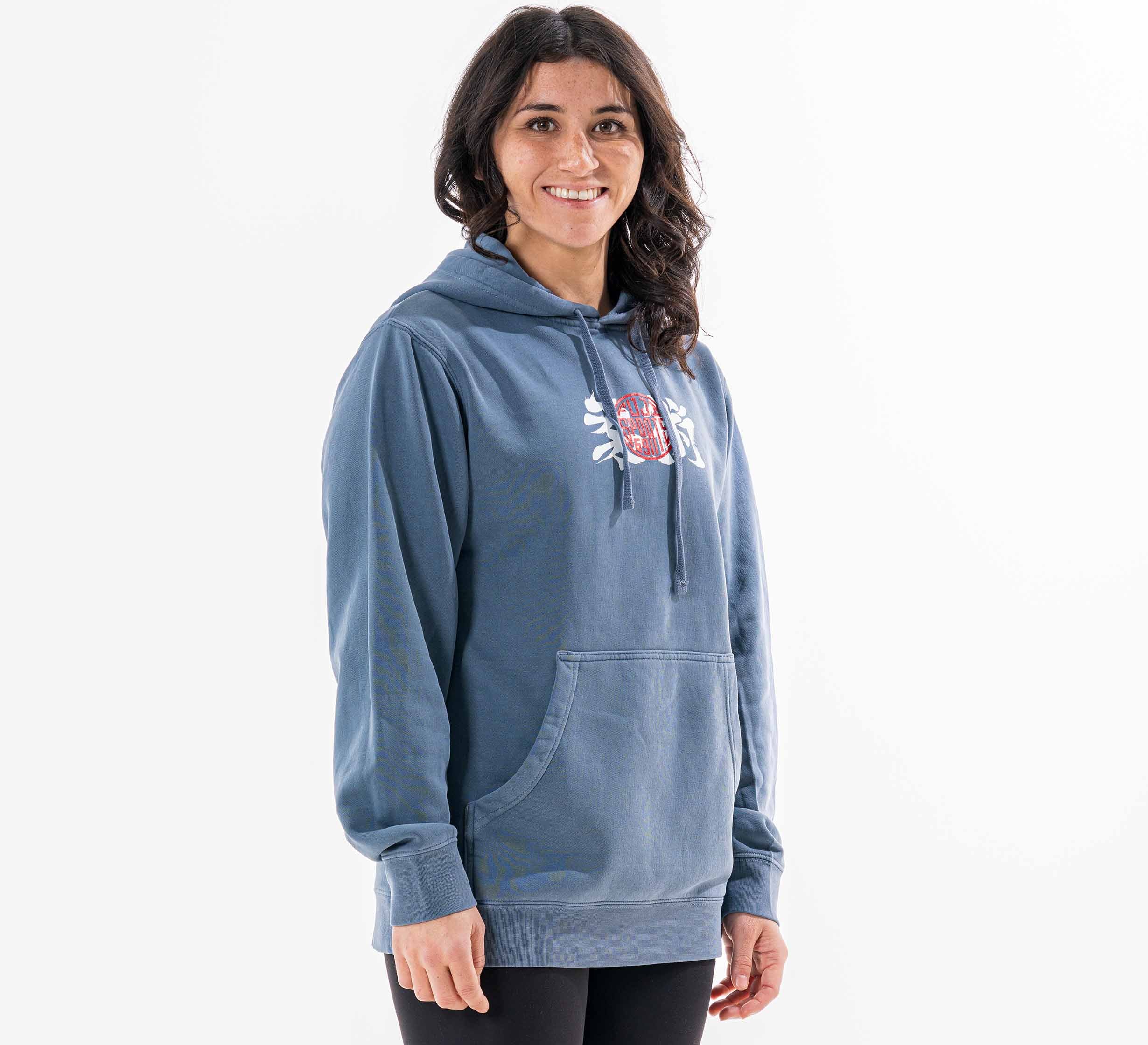 Womens Kanji Hoodie Blue、mySite、gigharbornorthrealestate