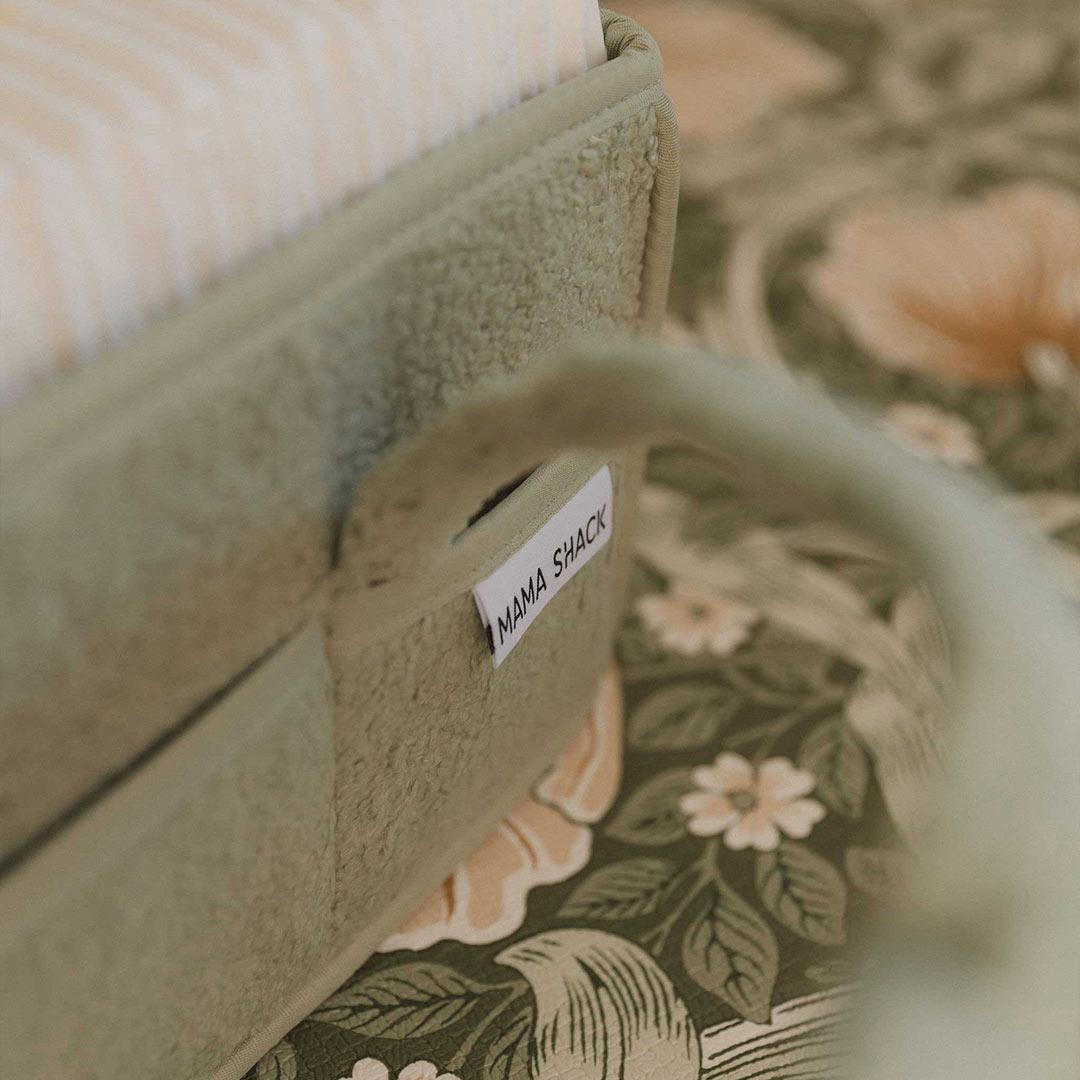  Mama Shack Teddy Fleece Nappy Caddy - Sage、mySite、merchandisen