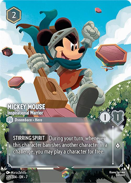 Mickey Mouse - Inspirational Warrior (Enchanted) (221/204) Archazia's Island、mySite、waistdrama