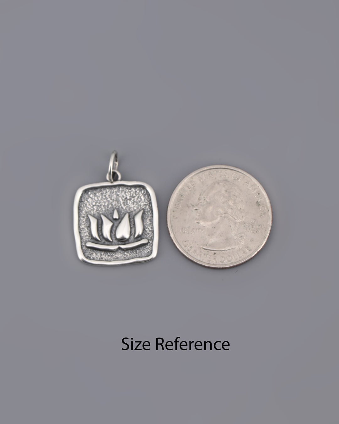Sterling Silver No Mud No Lotus Pendant – Symbol of Growth and Spiritual Awakening、mySite、topwebapps