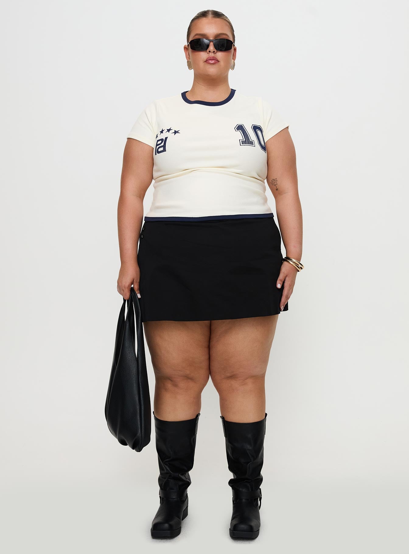 Track Record Graphic Top Cream Curve、mySite、solidvoid