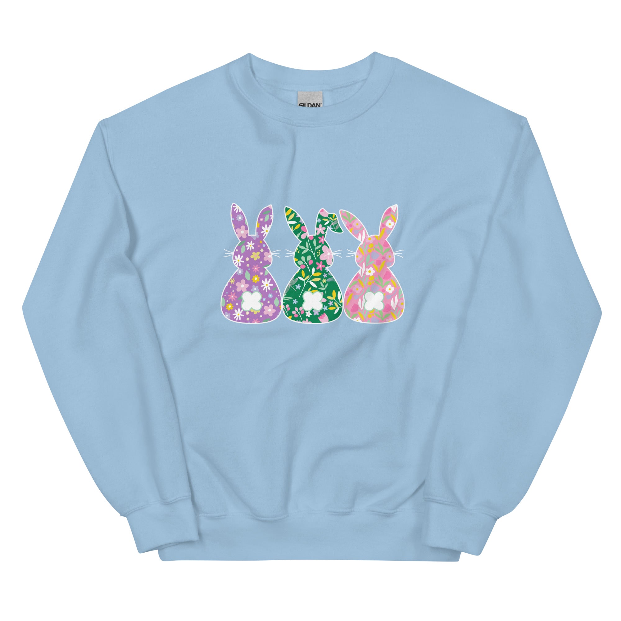 Whimsical Bunnies Crewneck Sweatshirt、mySite、camillekostekn