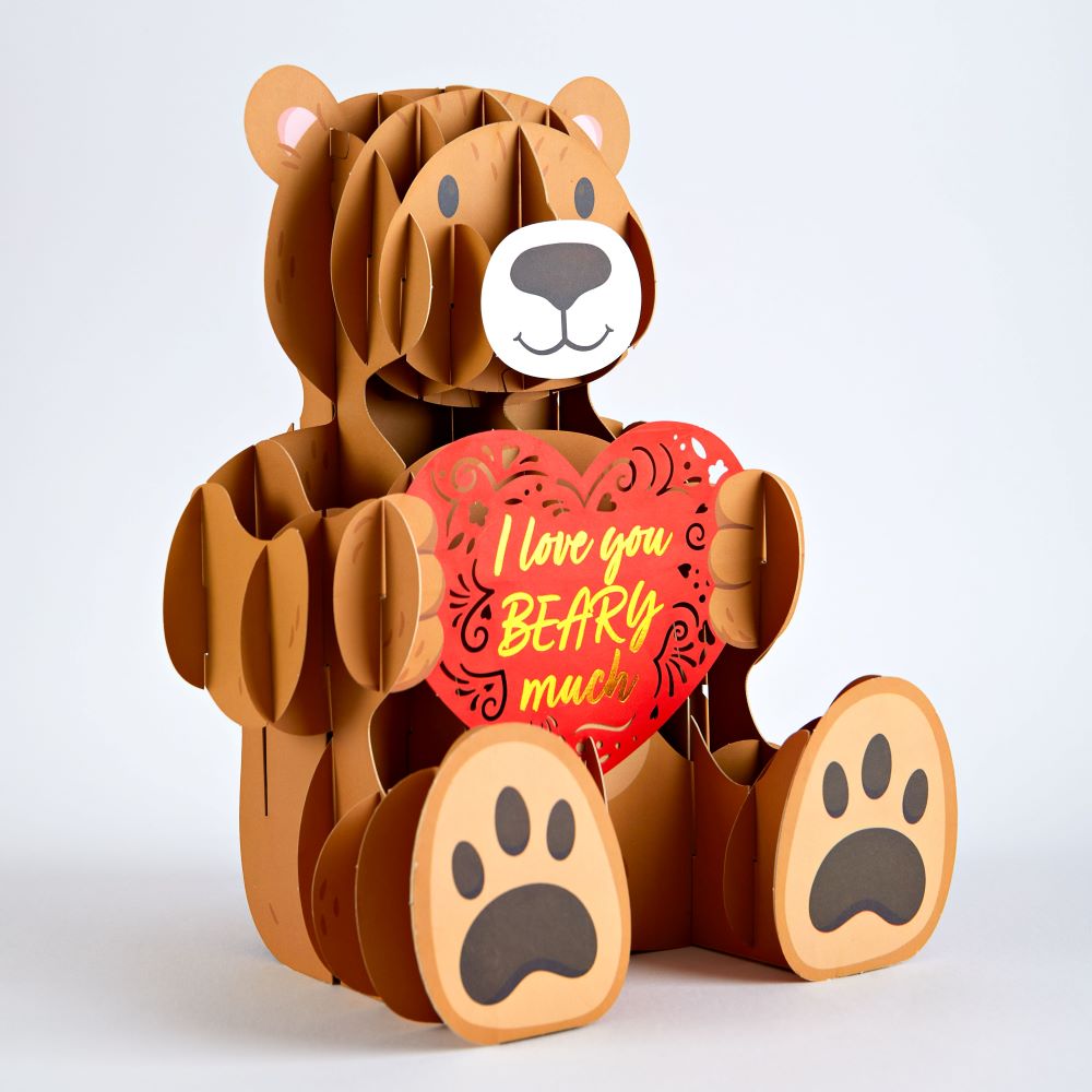 Giant Love Bear Pop-Up Gift、mySite、solidvoid