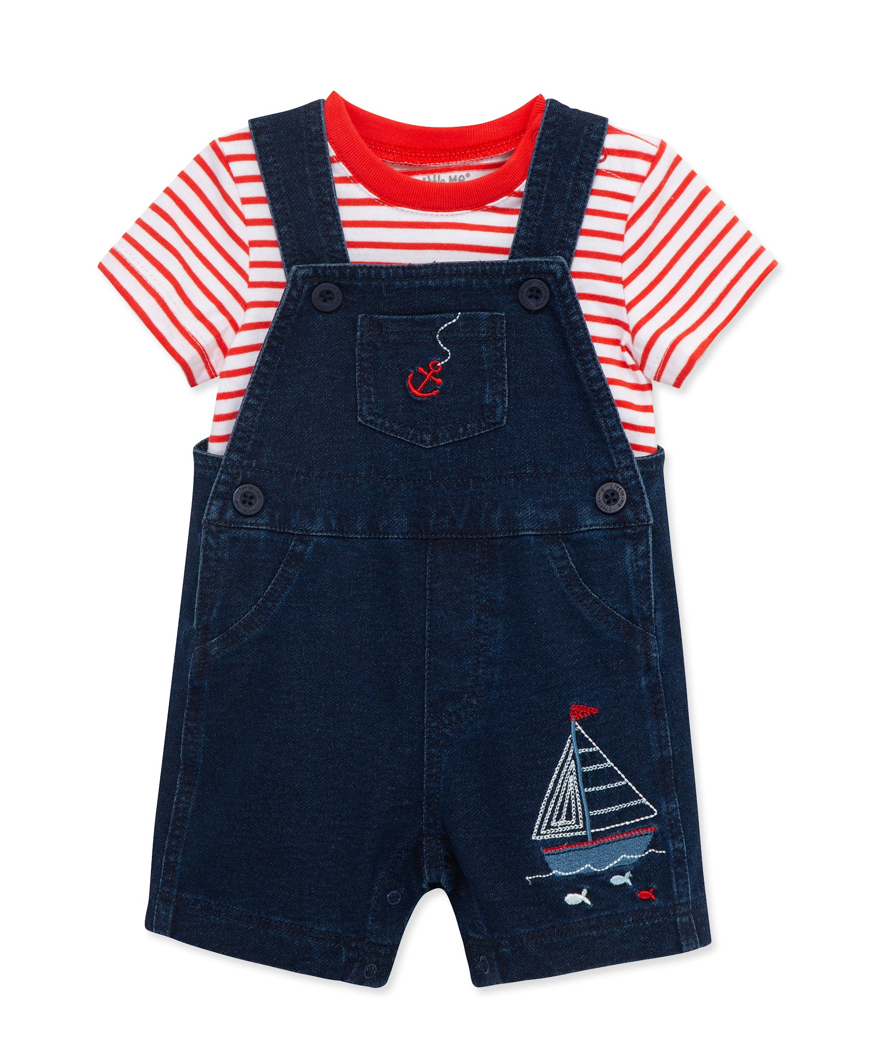  Sailboat Knit Shortall (3M-12M)、mySite、layawaytickets