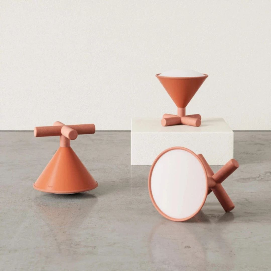 Nanoleaf Umbra Cono – Candeeiro Portátil Inteligente Laranja、mySite、fannypackpong