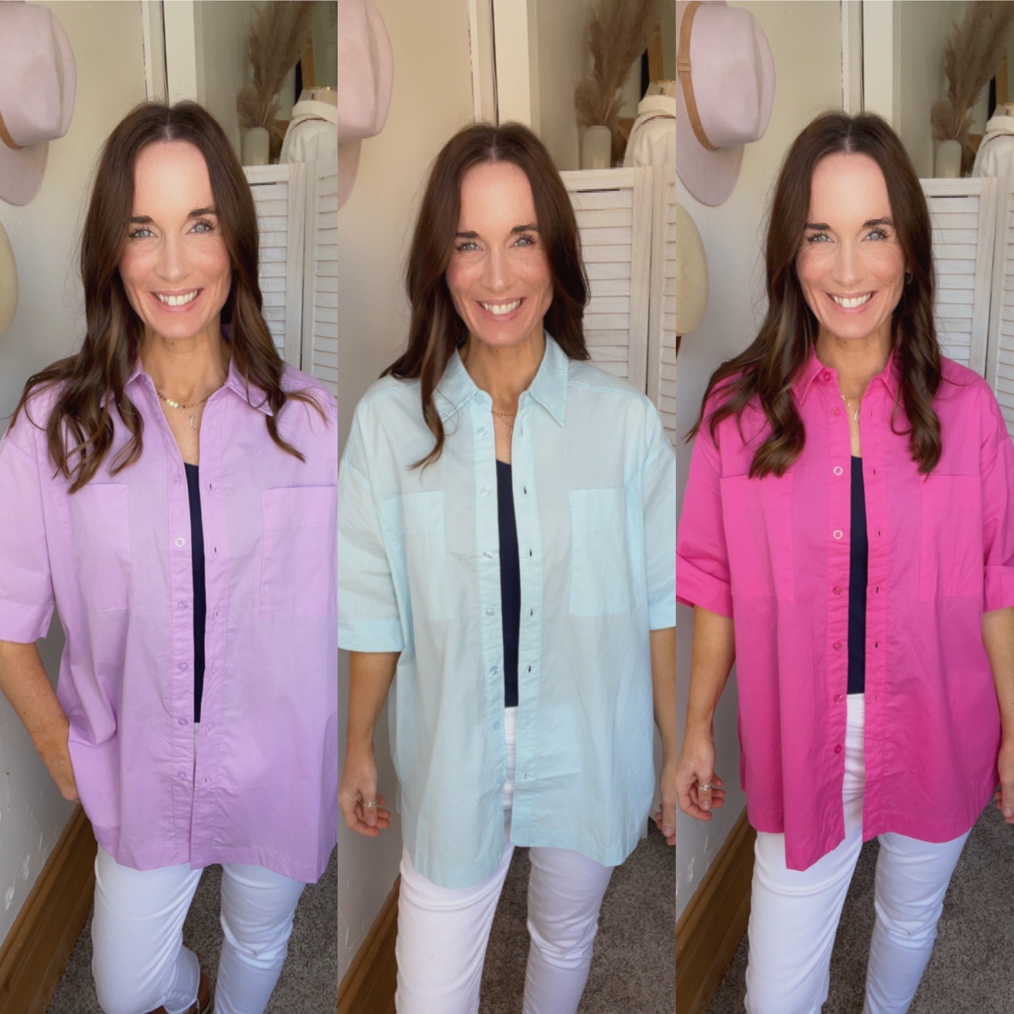 Riley's Button Up Shirt、mySite、garagedoors4me