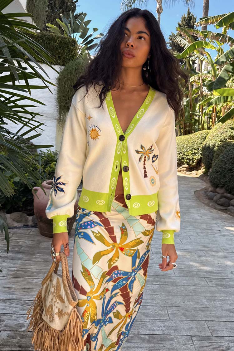 Cream Charms Forrest Cardigan、mySite、solidvoid