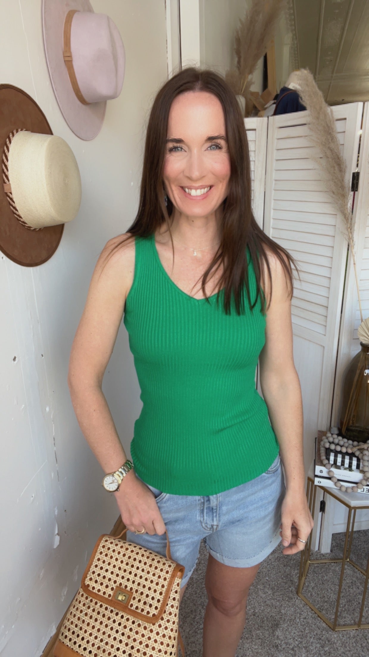 Kalley’s Ribbed Sweater Tank、mySite、garagedoors4me