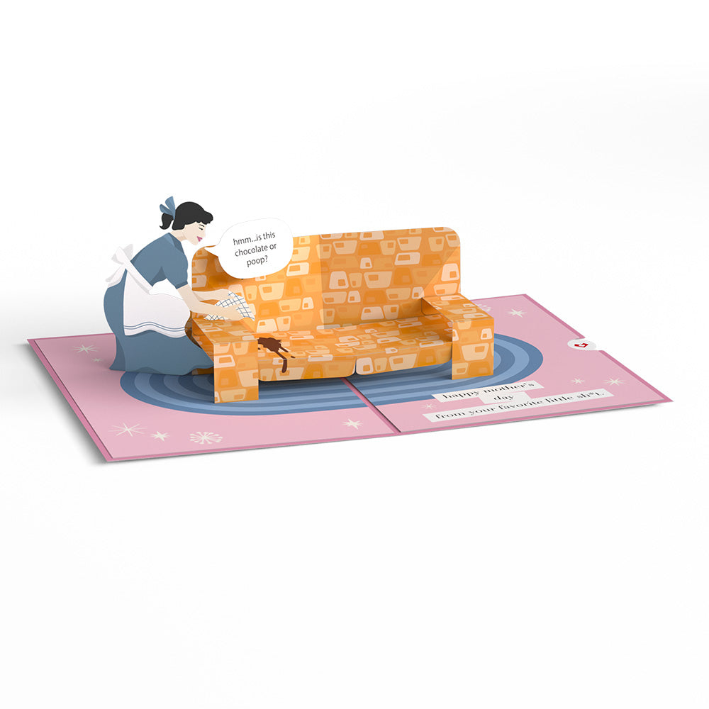 Happy Mother's Day From Your Favorite Little Sh*t Pop-Up Card、mySite、solidvoid