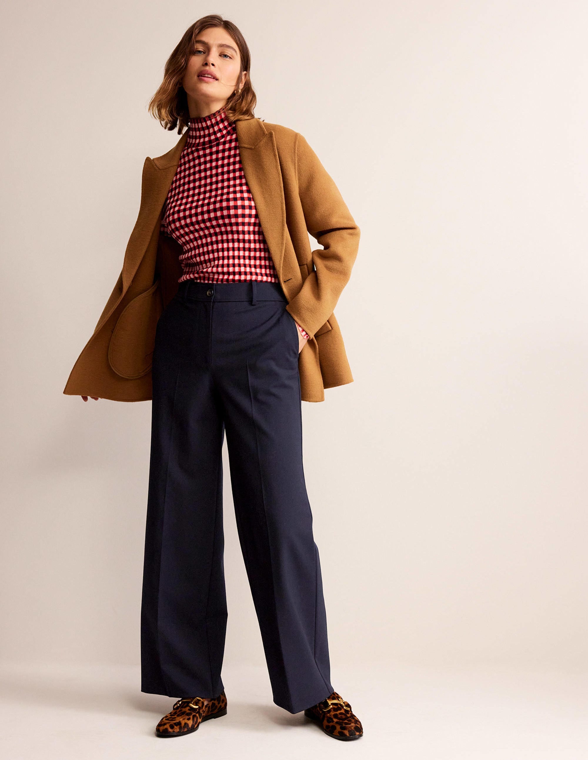  Westbourne Wool Blend Pants-NAVY、mySite、ashleygrahame