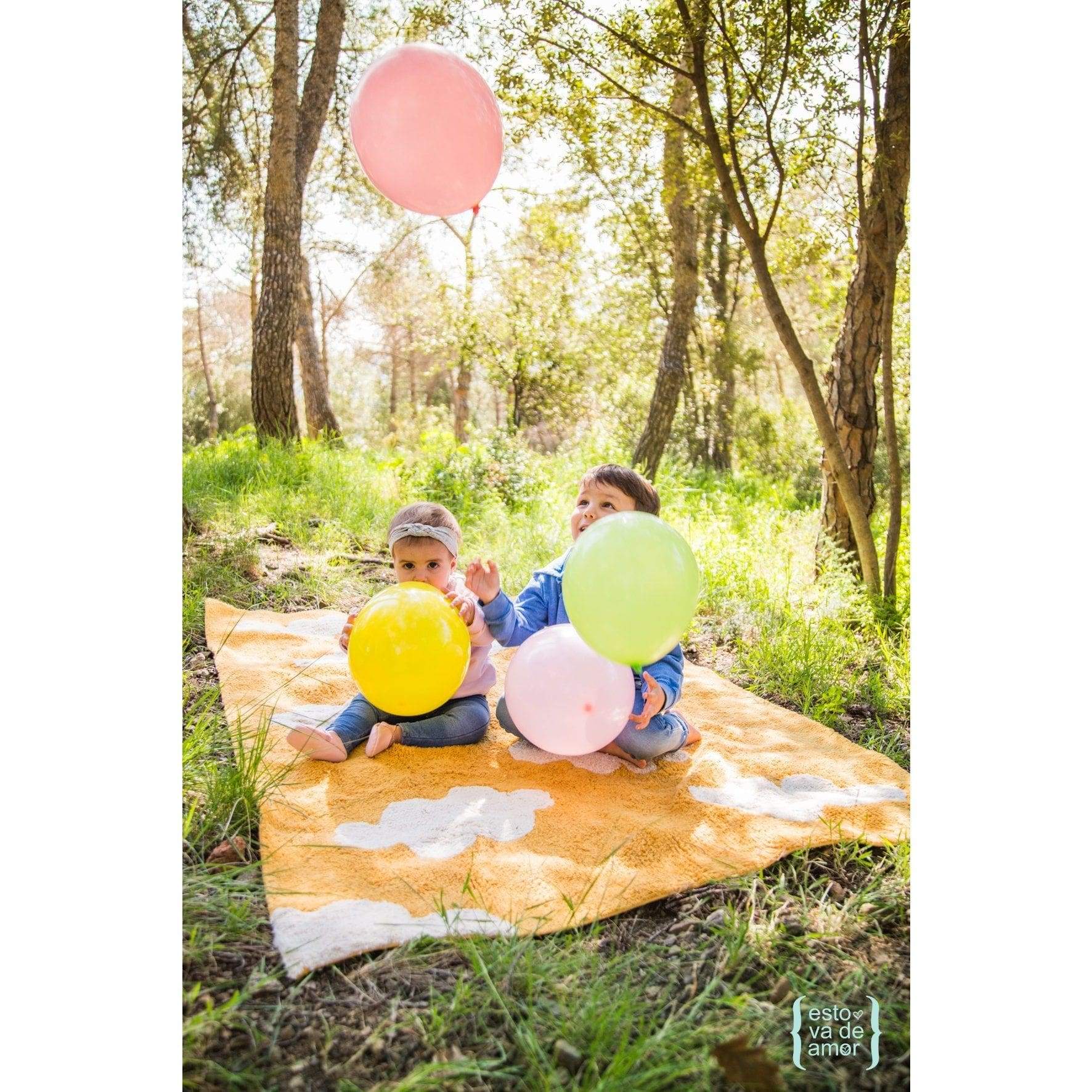 Clouds Mustard Machine Washable Area Rug、mySite、gigharbornorthrealestate