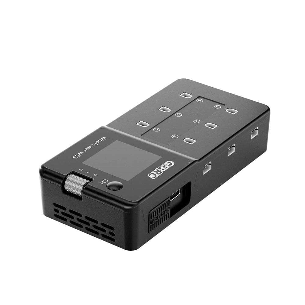  GEPRC WooPower W63 6-Port 1S Battery Charger、mySite、merchandisen