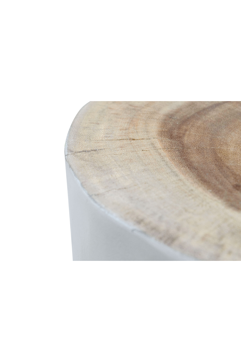 White Wood Stool / Table | Versmissen Tree、mySite、neckold