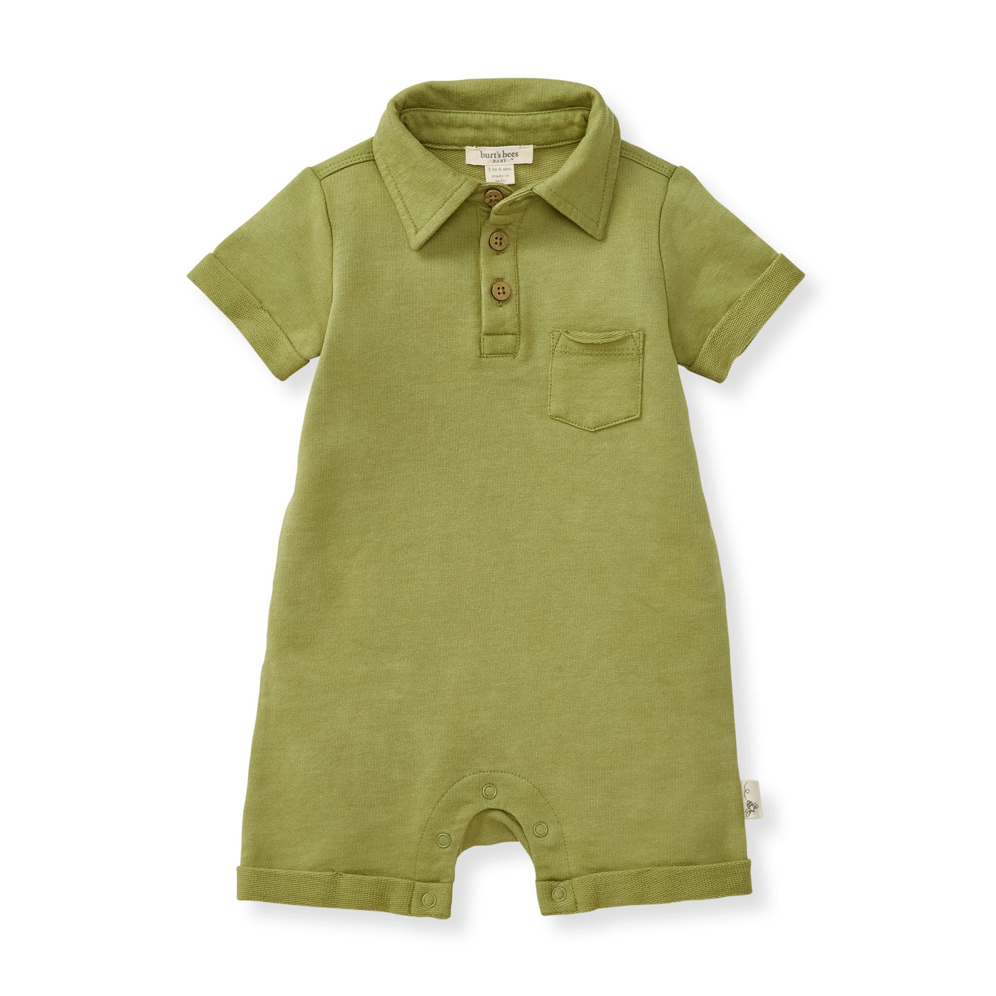  Organic Cotton Polo Baby Boy Romper、mySite、layawaytickets