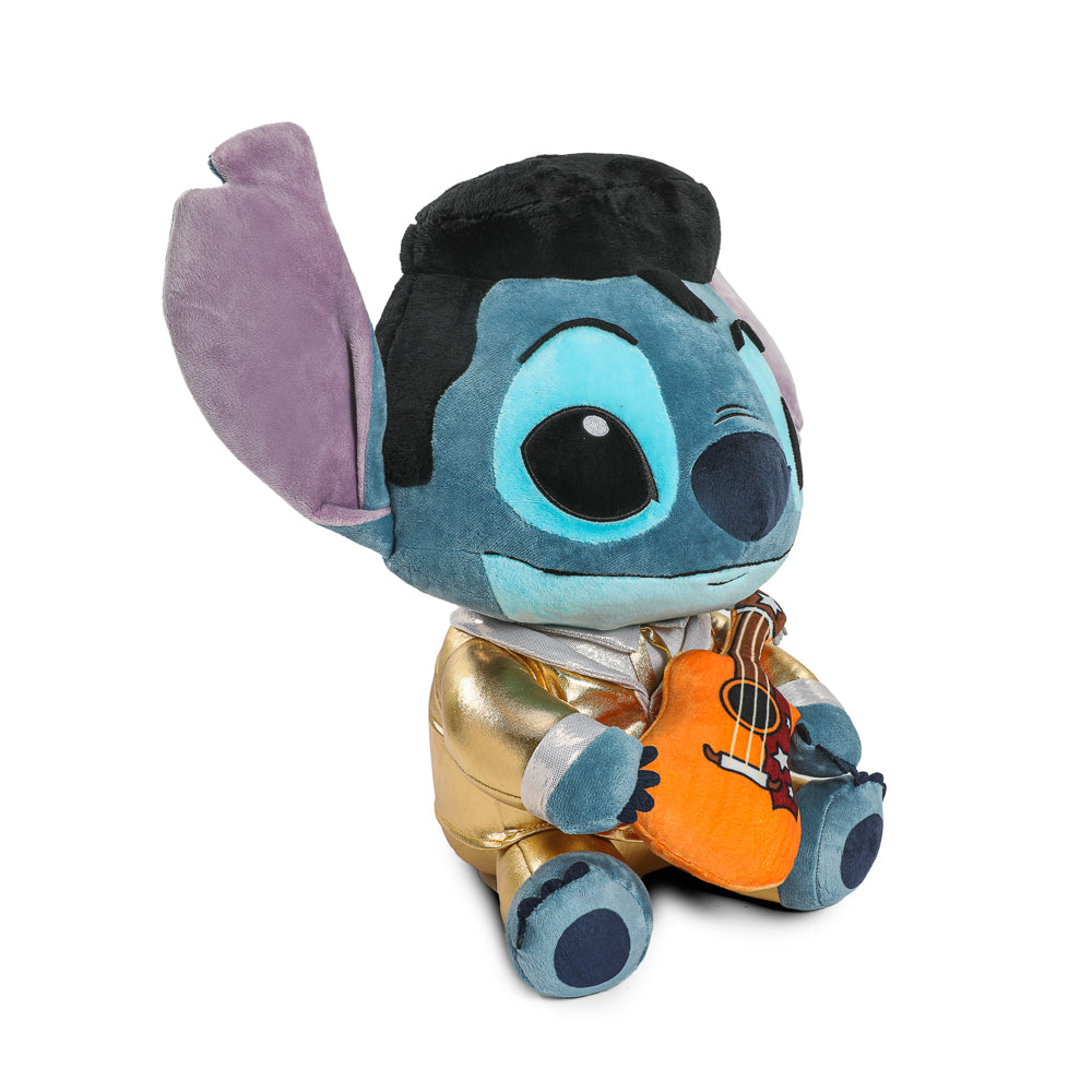 Kid Robot Gold Suit Elvis Stitch Hugme Plush、mySite、hgirdovlk