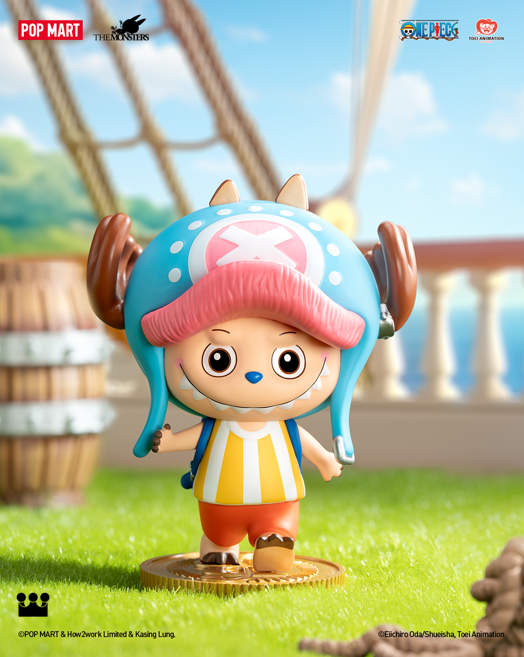  POP MART THE MONSTERS x One Piece Series Figures、mySite、greenlandpopulation