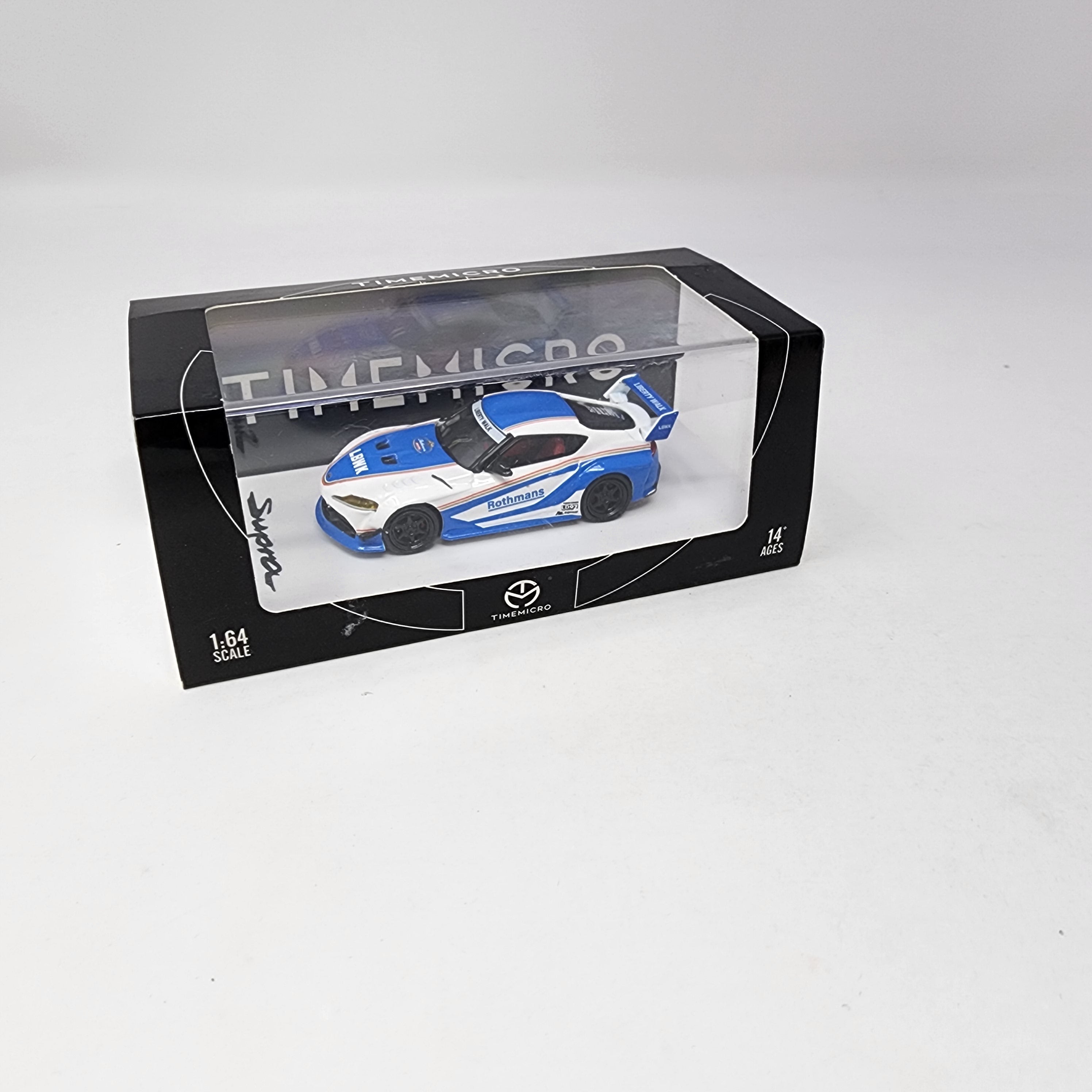 LBWK Toyota Supra Rothmans * Time Micro 1:64 Scale、mySite、hgirdovlk
