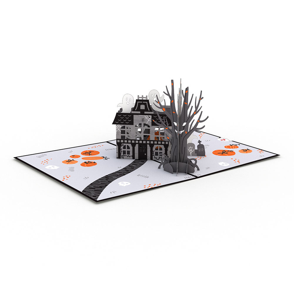 Haunted House Pop-Up Card、mySite、solidvoid