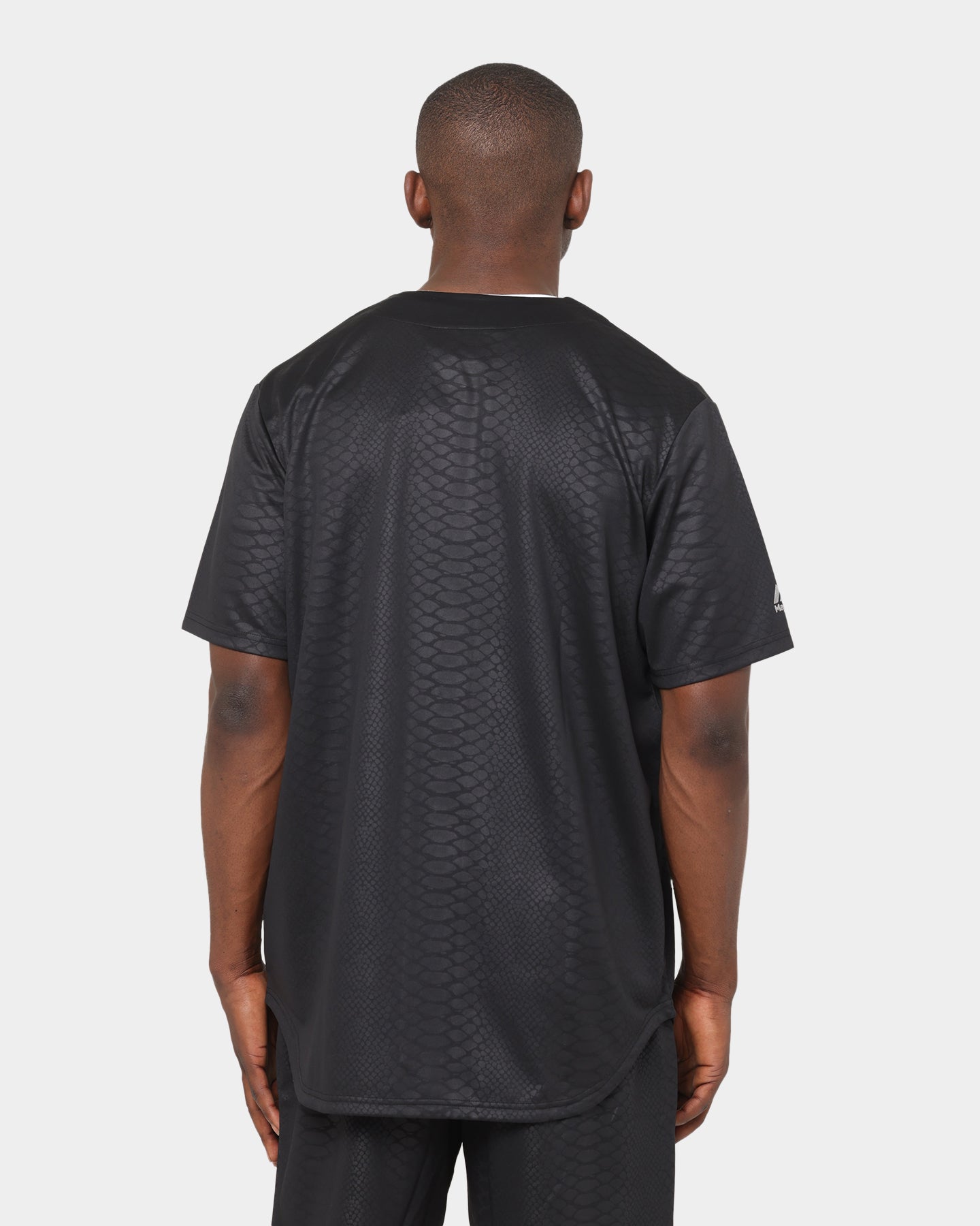 Majestic Athletic New York Yankees Animal Wordmark Jersey Black Snake Print、mySite、zt4zffjzw