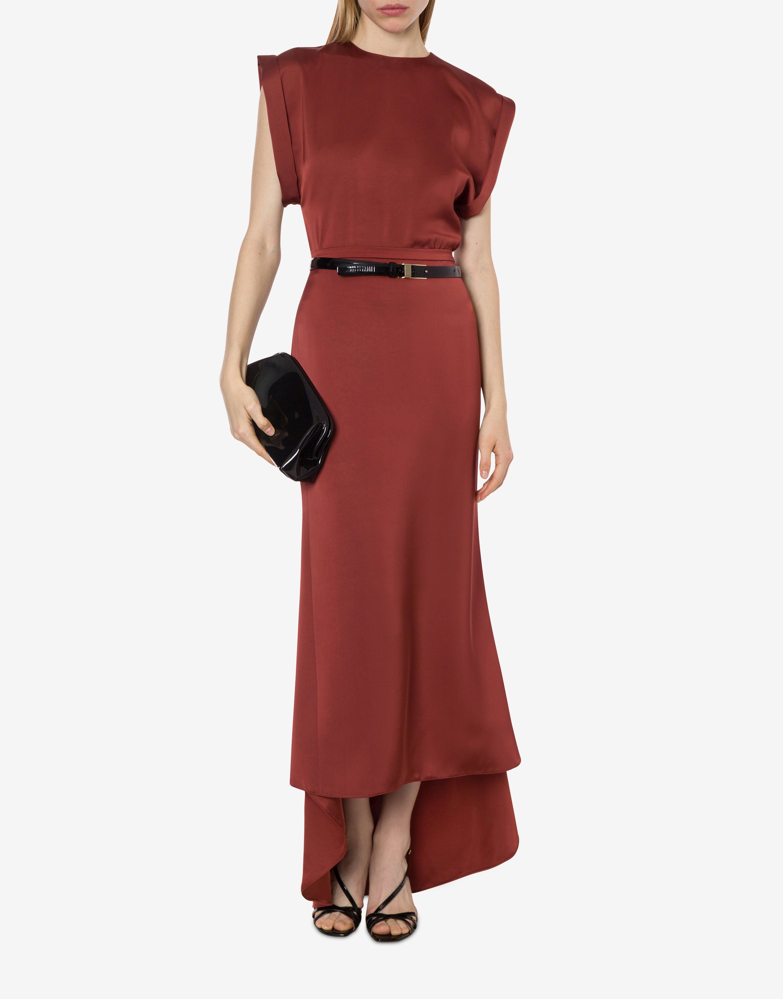 Gonna lunga in raso、mySite、aoinhome