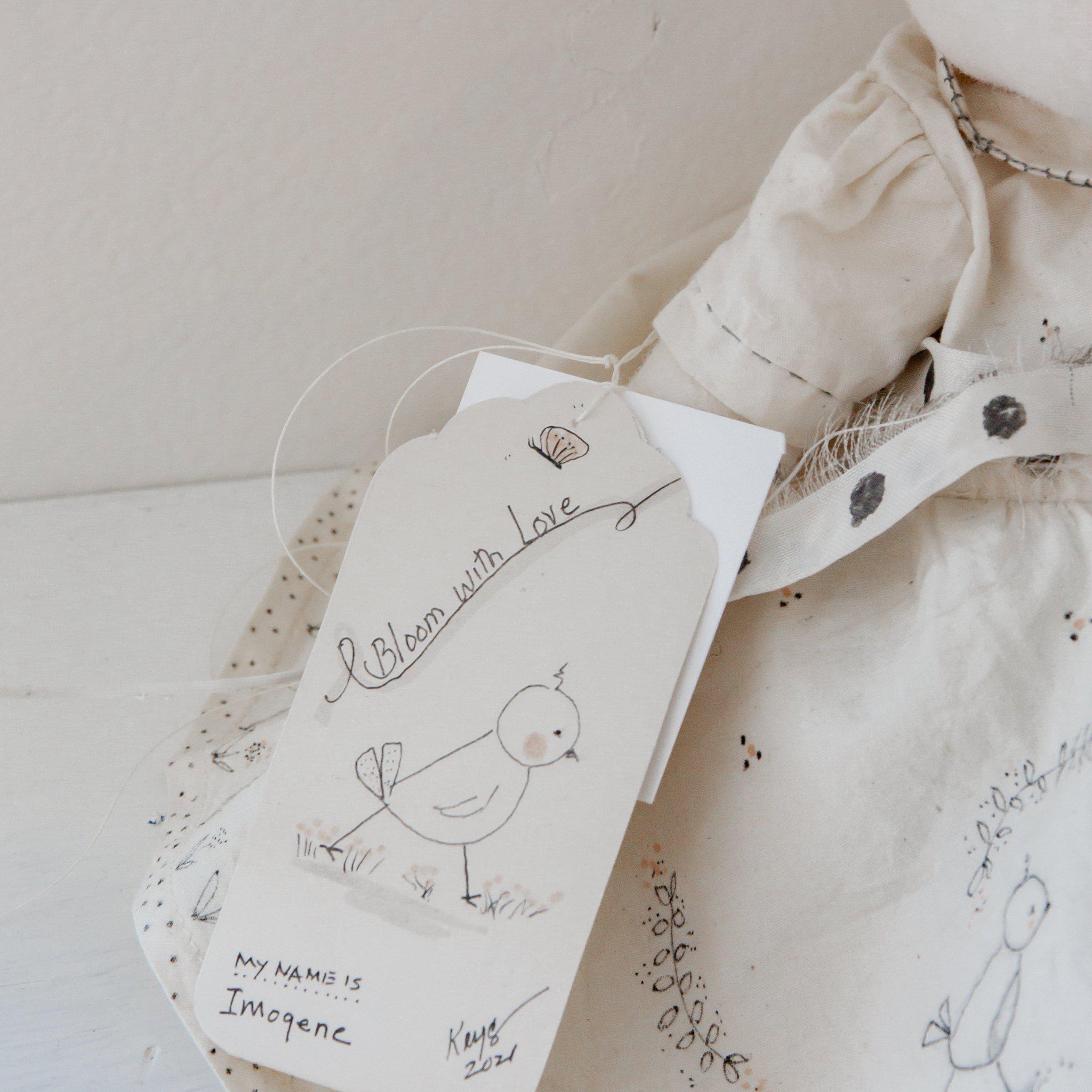 RETIRED - Hutch Studio Original - Imogene - One of A Kind Bunny、mySite、g9winljtr