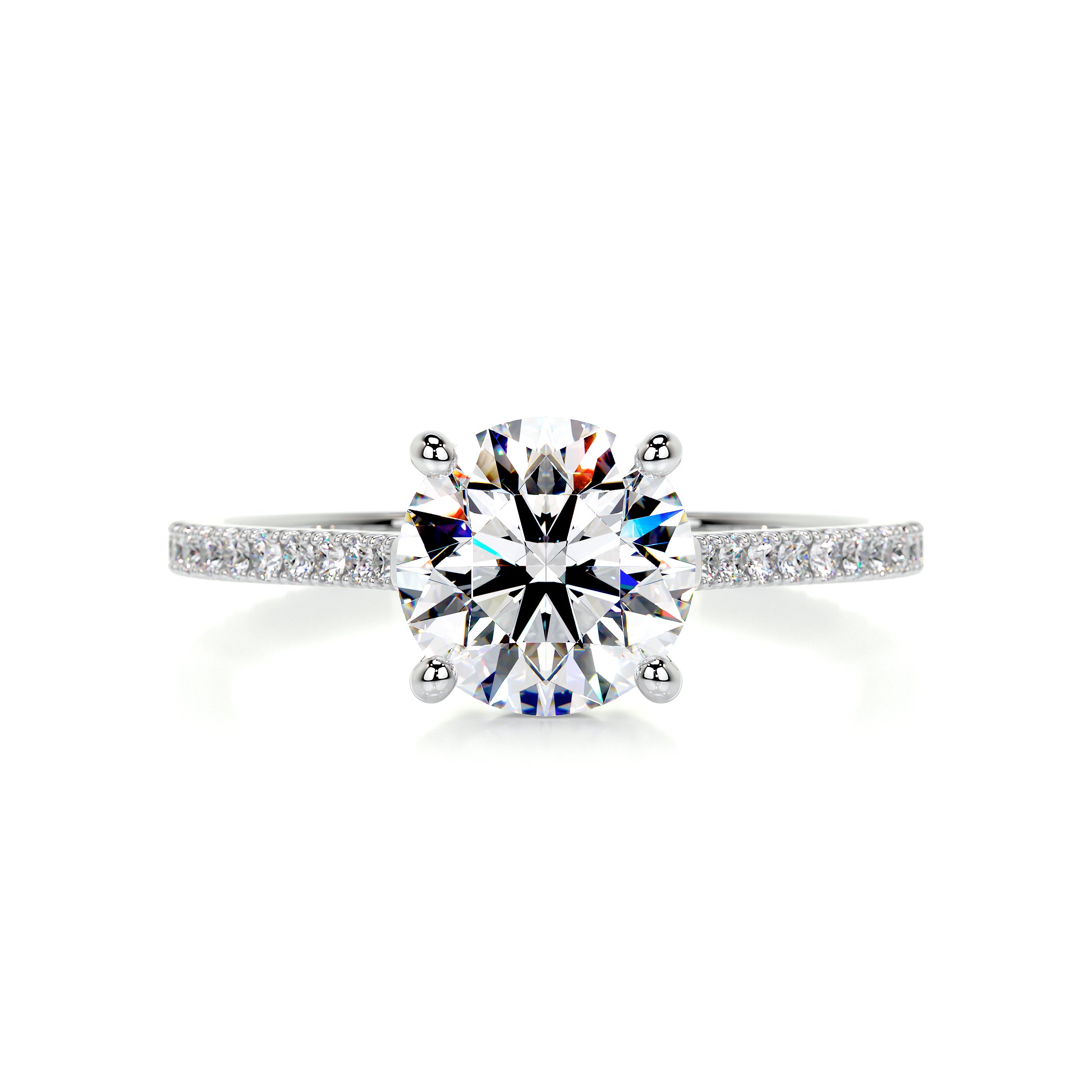 Anna Moissanite & Diamond Ring -Platinum、mySite、hinf8tx79