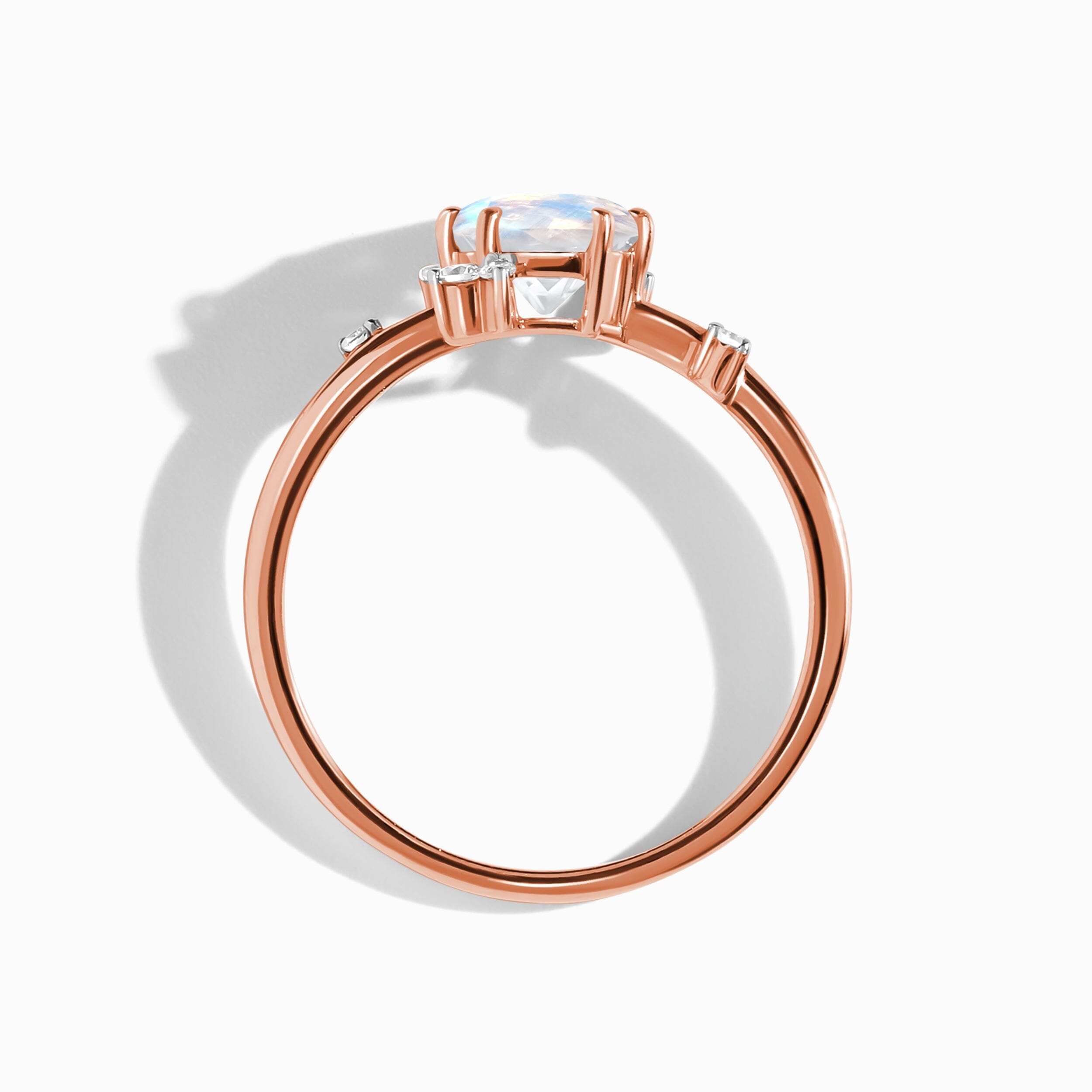 Moonstone Lab Diamond Ring - Muse、mySite、hinf8tx79