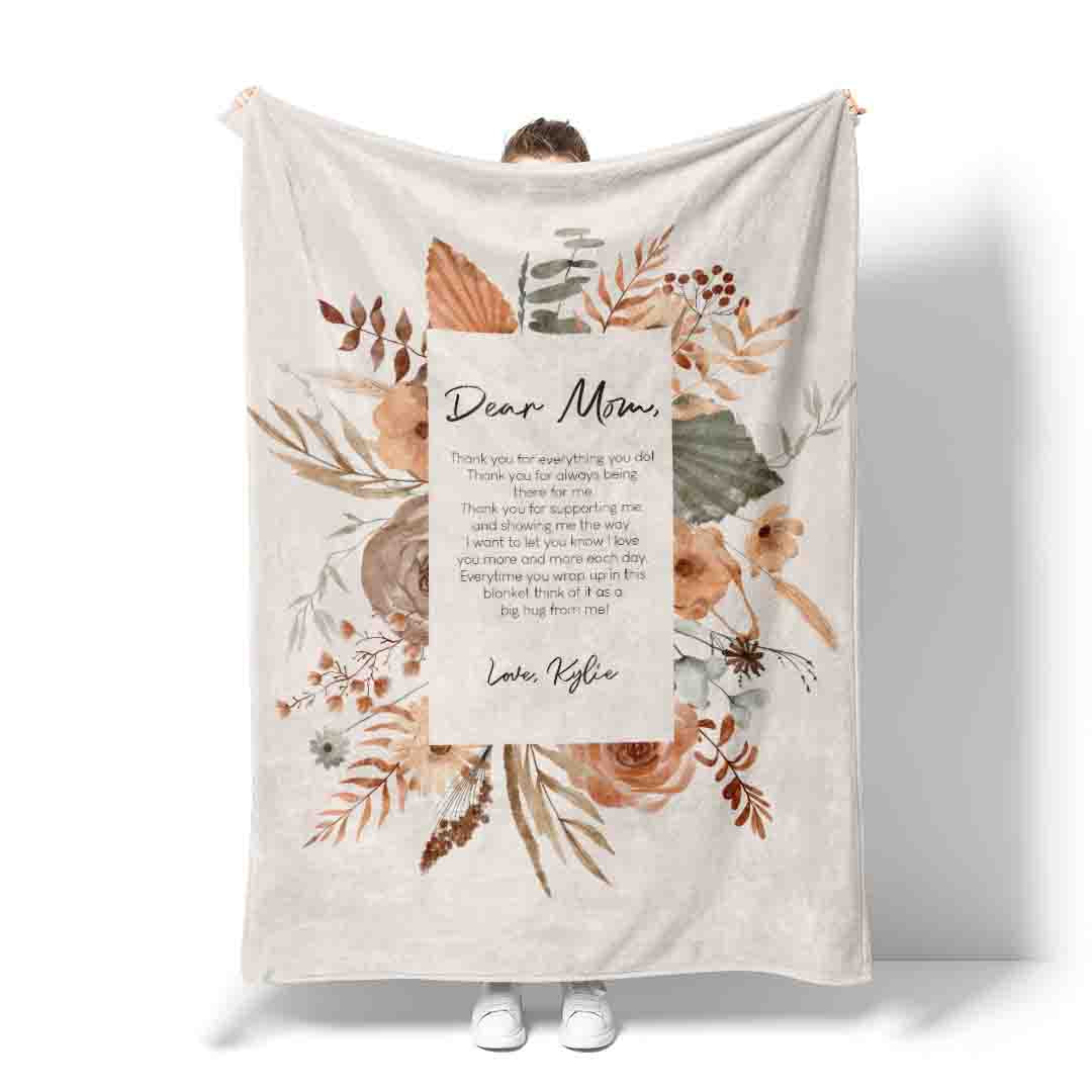  Personalized Blanket | Message To Mom、mySite、layawaytickets
