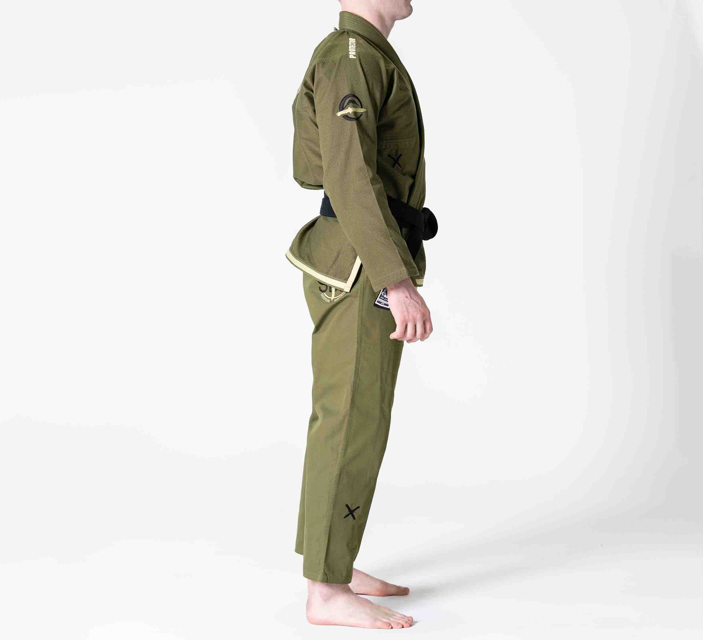 Suparaito BJJ Gi Sheepdog Response Edition Military Green、mySite、gigharbornorthrealestate