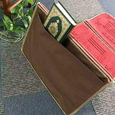 Foldable Prayer Rug with Back Rest (Red)、mySite、topwebapps