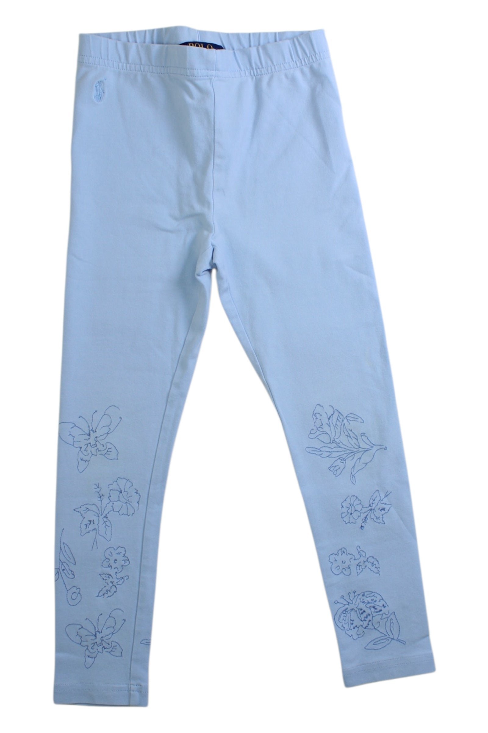 Polo Ralph Lauren Floral Embroidered Leggings 5T、mySite、g9winljtr