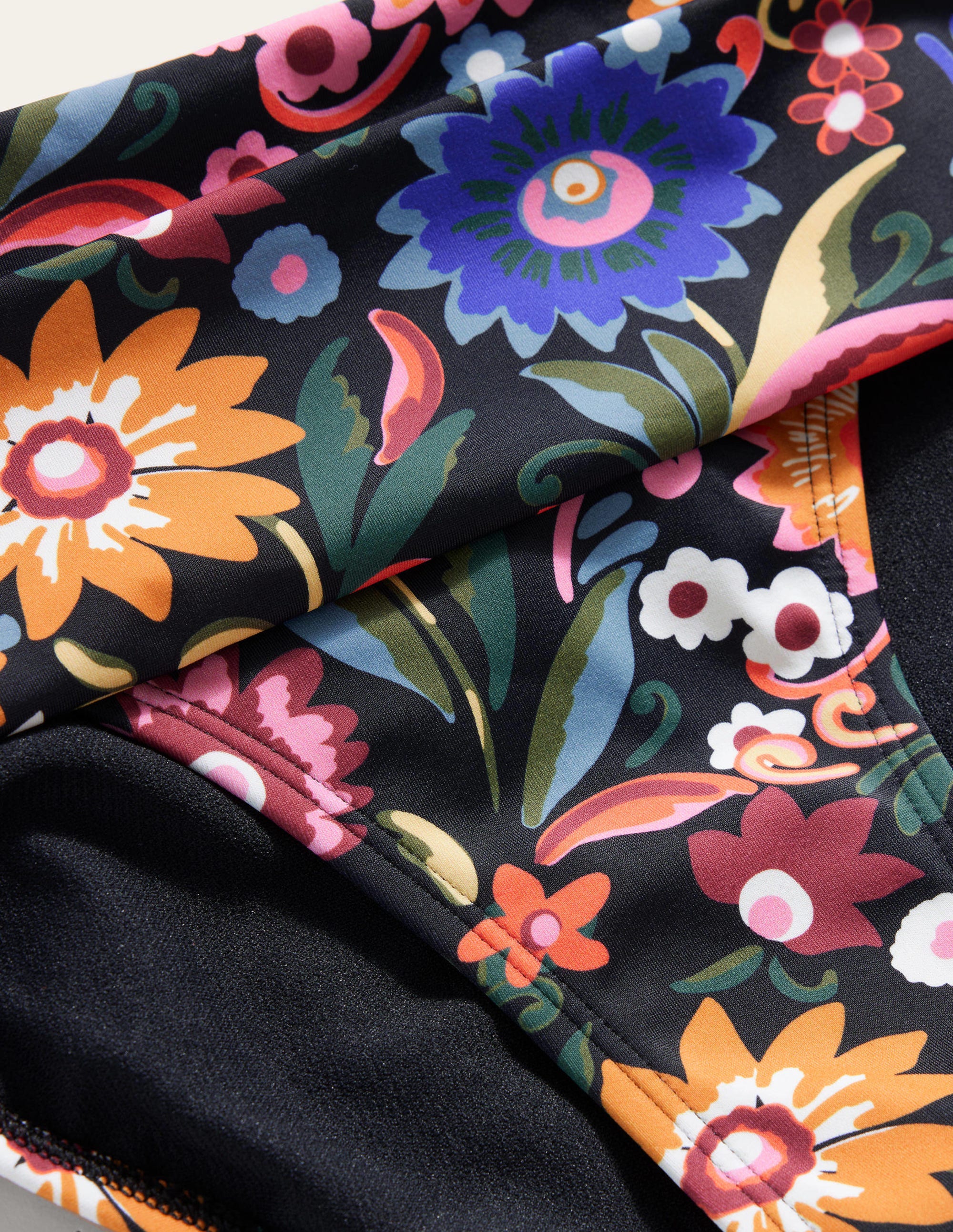  Levanzo Fold Bikini Bottoms-Black, Gardenia Pop、mySite、ashleygrahame