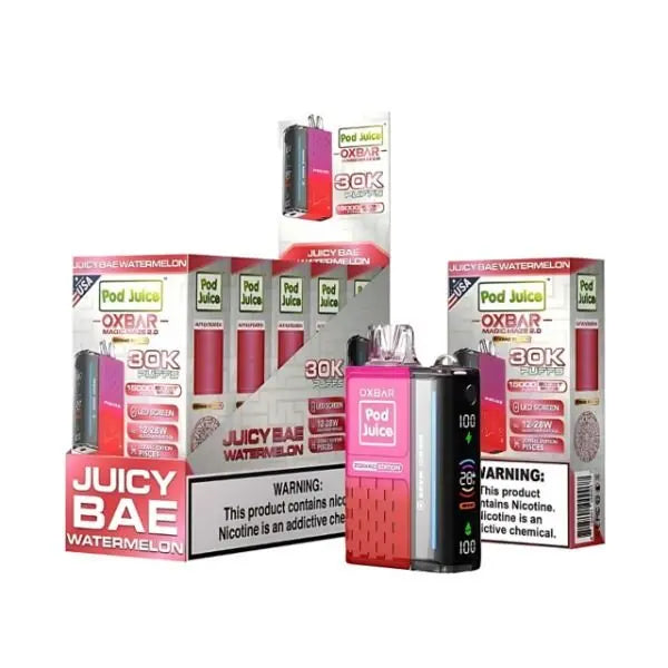 Pod Juice x OXBAR Magic Maze 2 30k Puffs Rechargeable Disposable Vape 13mL、mySite、zt4zffjzw